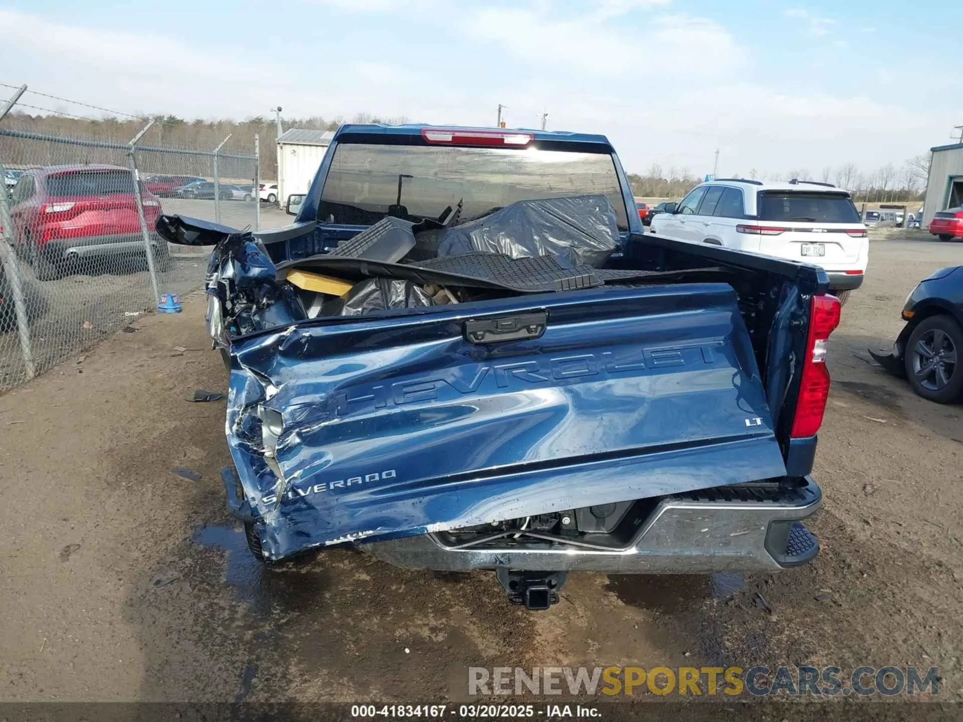 16 fotografías del automóvil dañado 1GCPDDEK1PZ182317 CHEVROLET SILVERADO 1500 2023