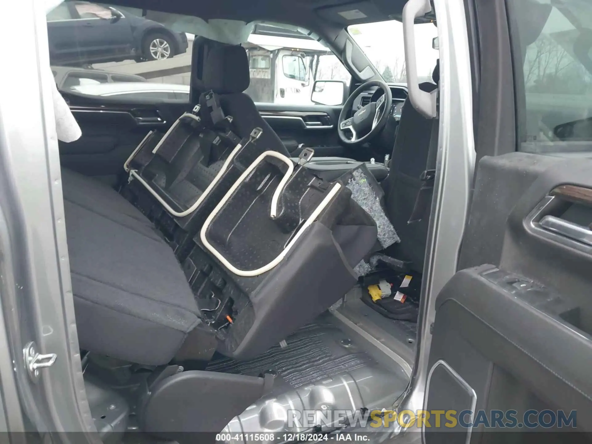 8 fotografías del automóvil dañado 1GCPDKEK6PZ181359 CHEVROLET SILVERADO 1500 2023