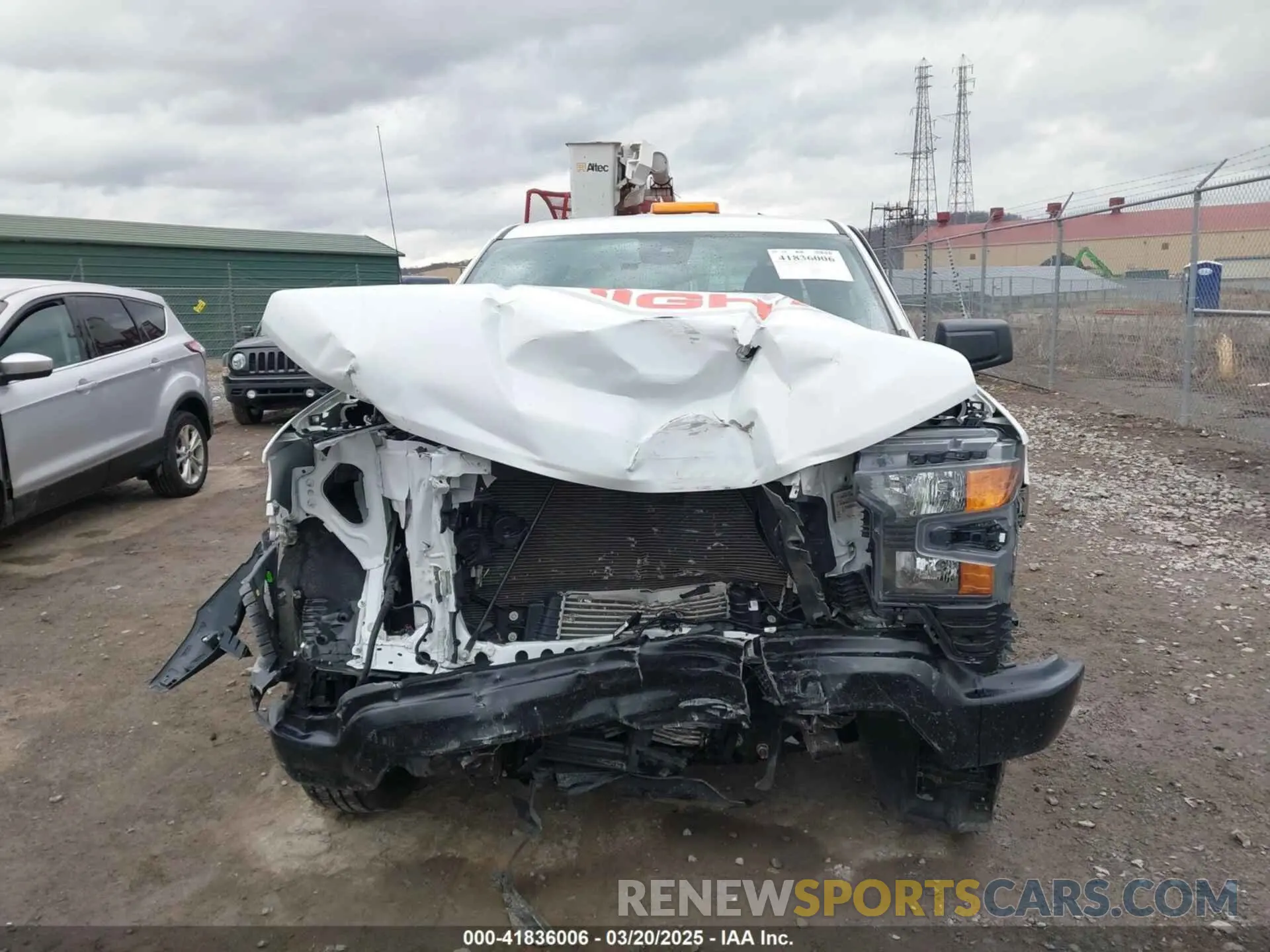 12 fotografías del automóvil dañado 1GCRAAEK2PZ120165 CHEVROLET SILVERADO 1500 2023