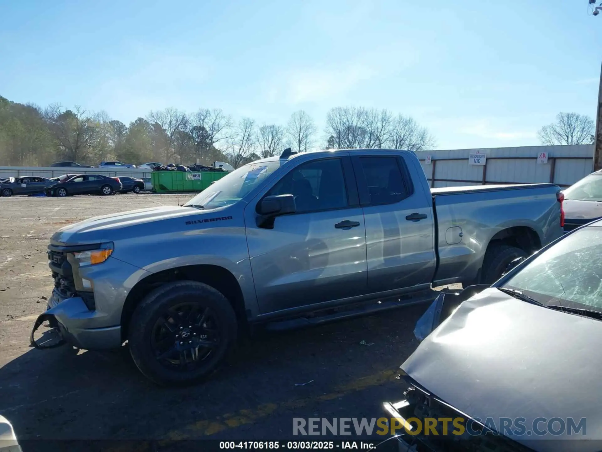 14 fotografías del automóvil dañado 1GCRABEK2PZ323644 CHEVROLET SILVERADO 1500 2023