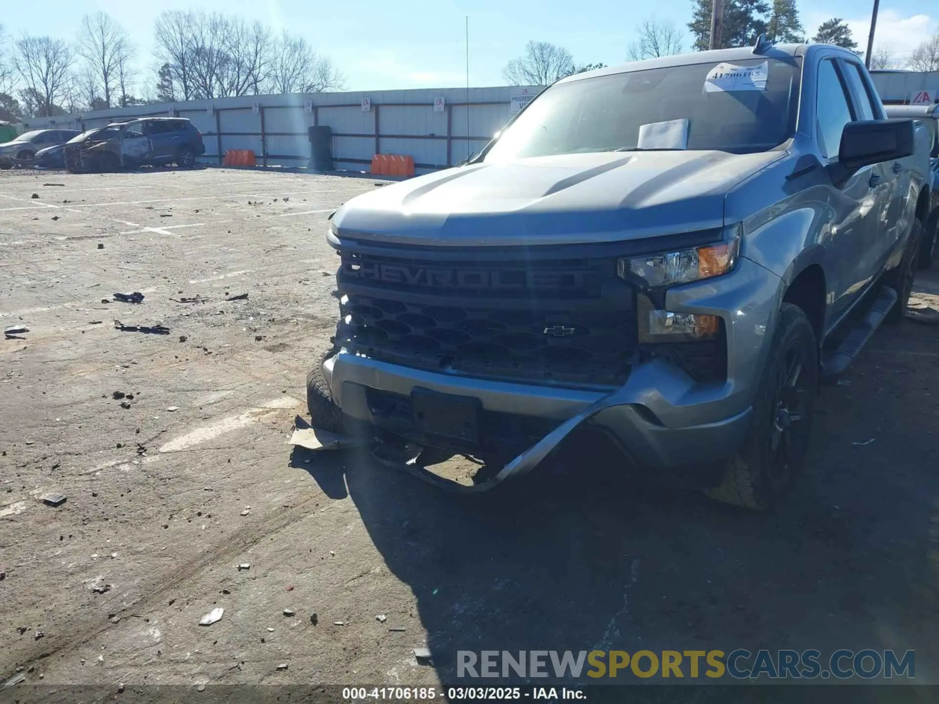 6 fotografías del automóvil dañado 1GCRABEK2PZ323644 CHEVROLET SILVERADO 1500 2023