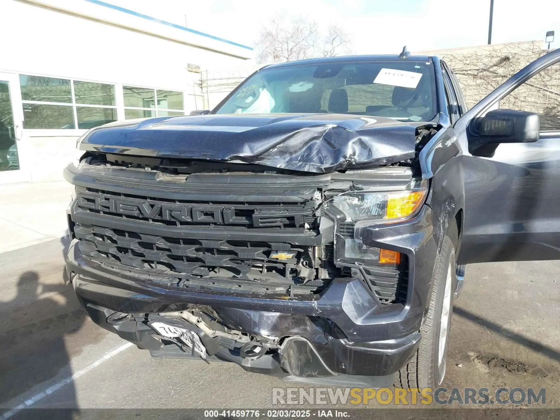 6 fotografías del automóvil dañado 1GCRABEK4PZ256528 CHEVROLET SILVERADO 1500 2023