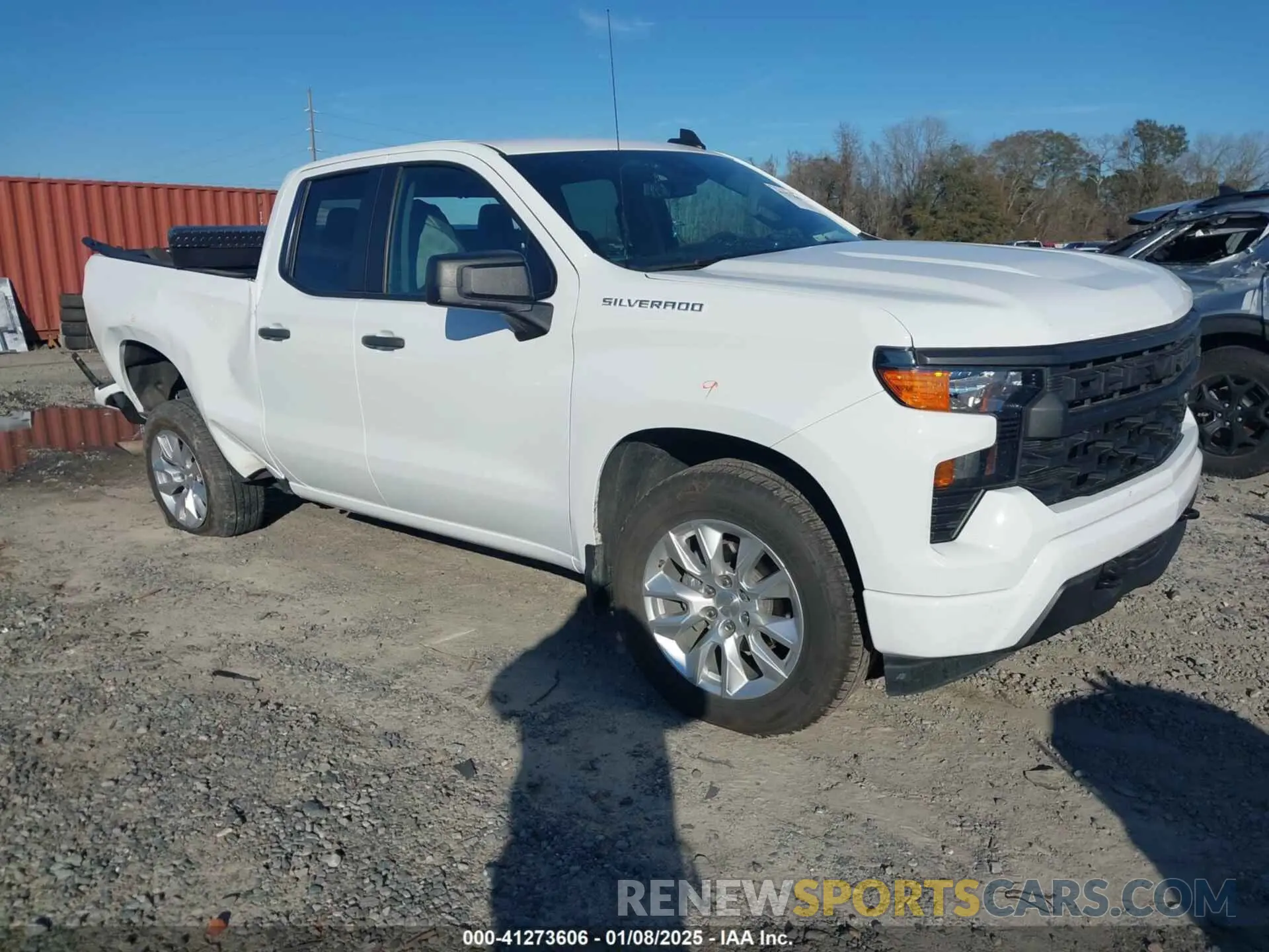 1 fotografías del automóvil dañado 1GCRABEK7PZ262632 CHEVROLET SILVERADO 1500 2023