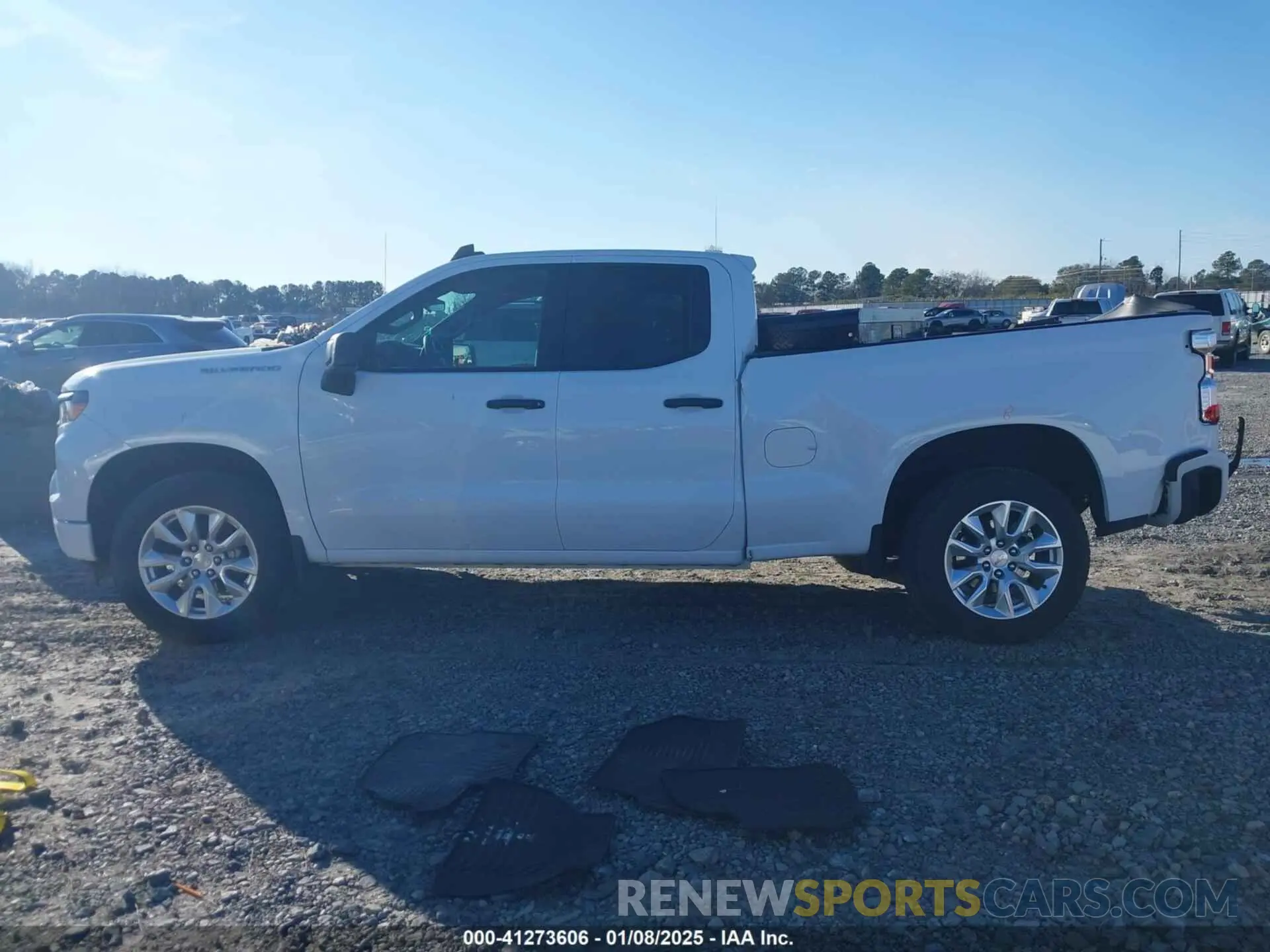 14 fotografías del automóvil dañado 1GCRABEK7PZ262632 CHEVROLET SILVERADO 1500 2023