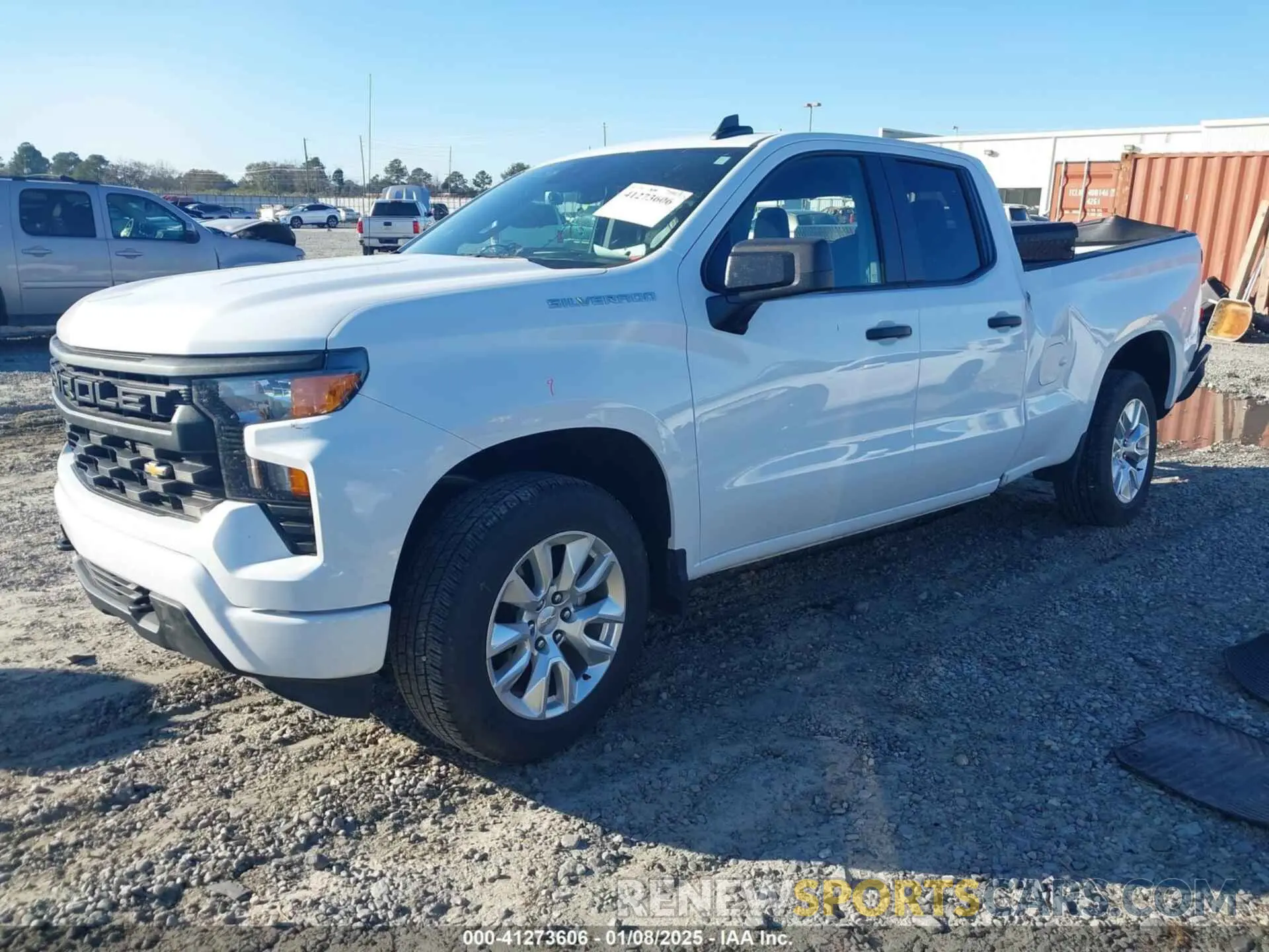 2 fotografías del automóvil dañado 1GCRABEK7PZ262632 CHEVROLET SILVERADO 1500 2023