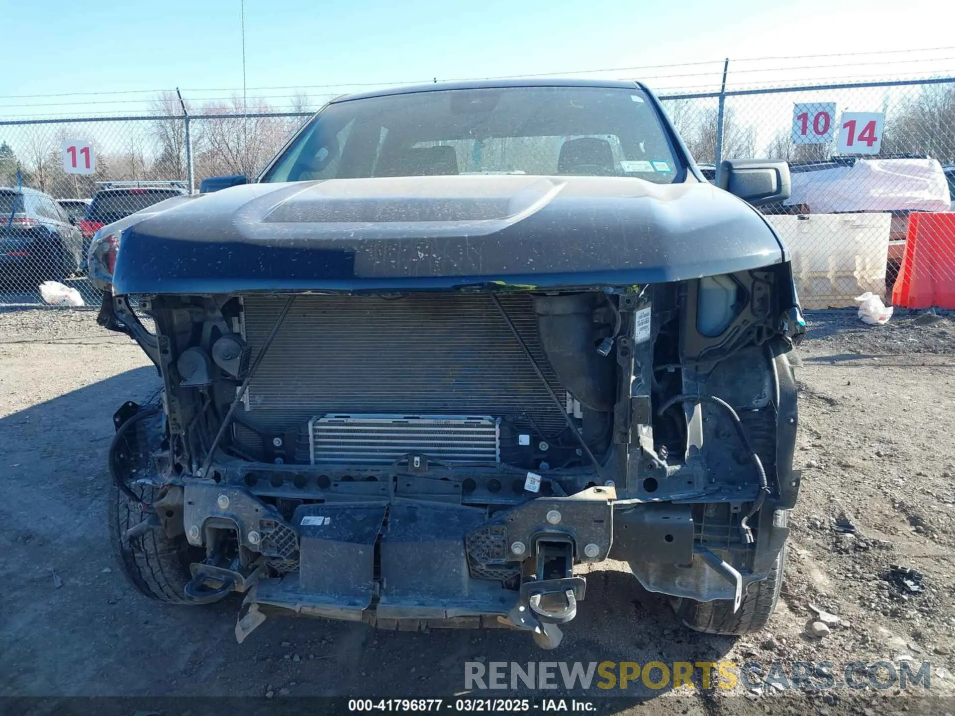 13 fotografías del automóvil dañado 1GCRDAEK1PZ231054 CHEVROLET SILVERADO 1500 2023