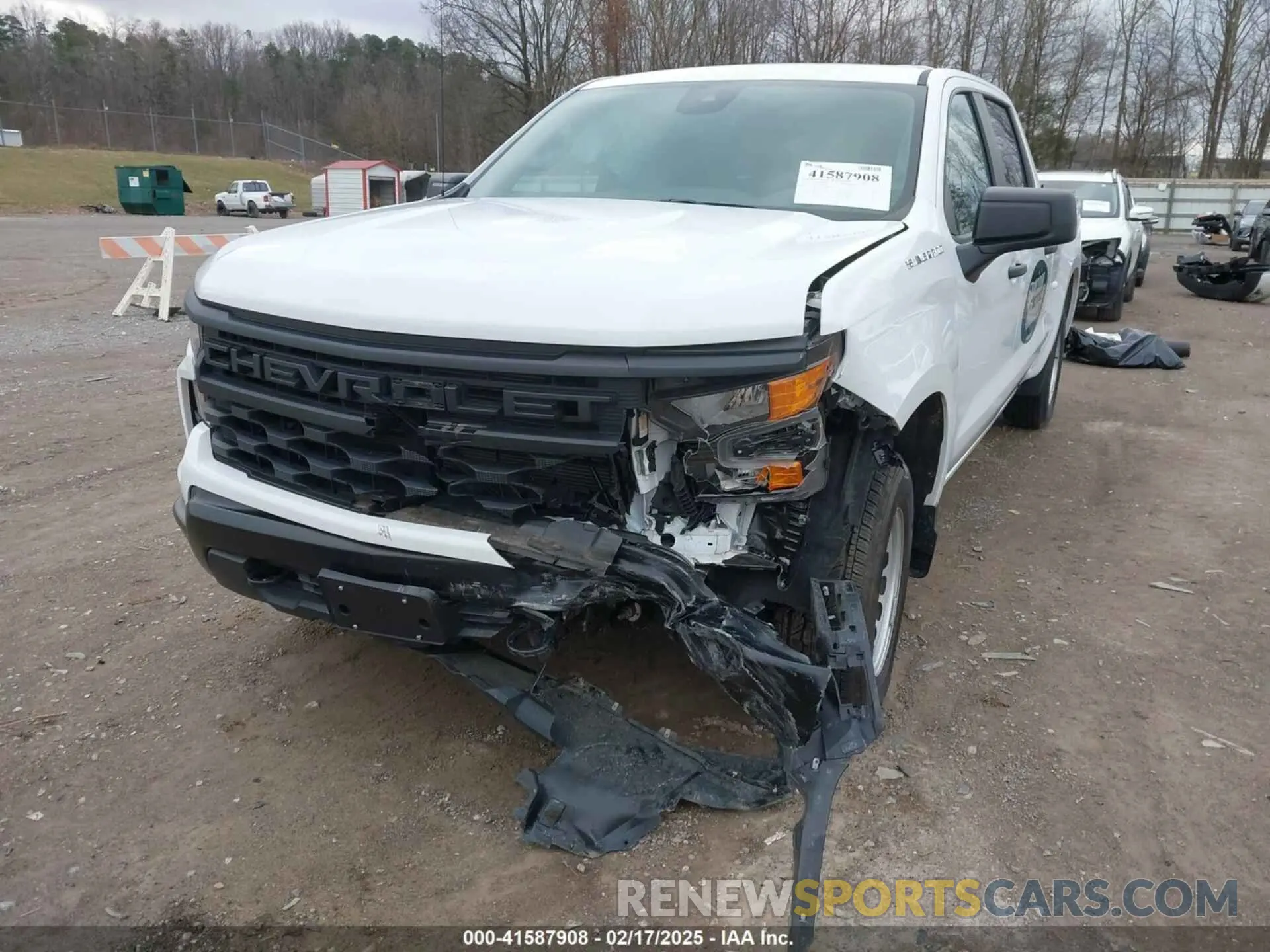 6 fotografías del automóvil dañado 1GCUDAEDXPZ303882 CHEVROLET SILVERADO 1500 2023