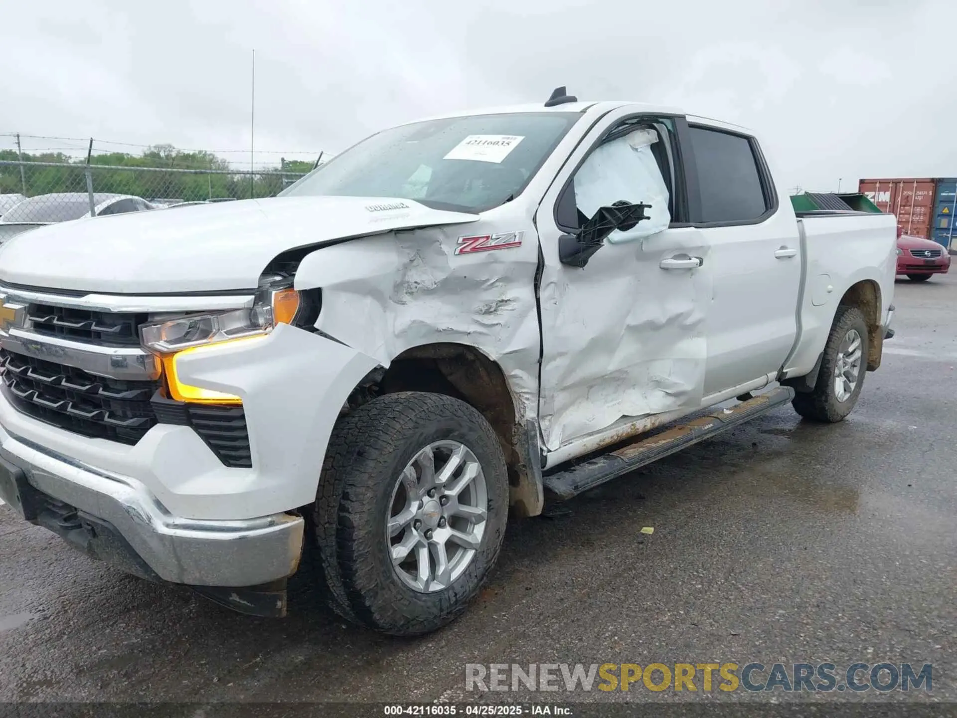 6 fotografías del automóvil dañado 1GCUDDE81PZ140382 CHEVROLET SILVERADO 1500 2023