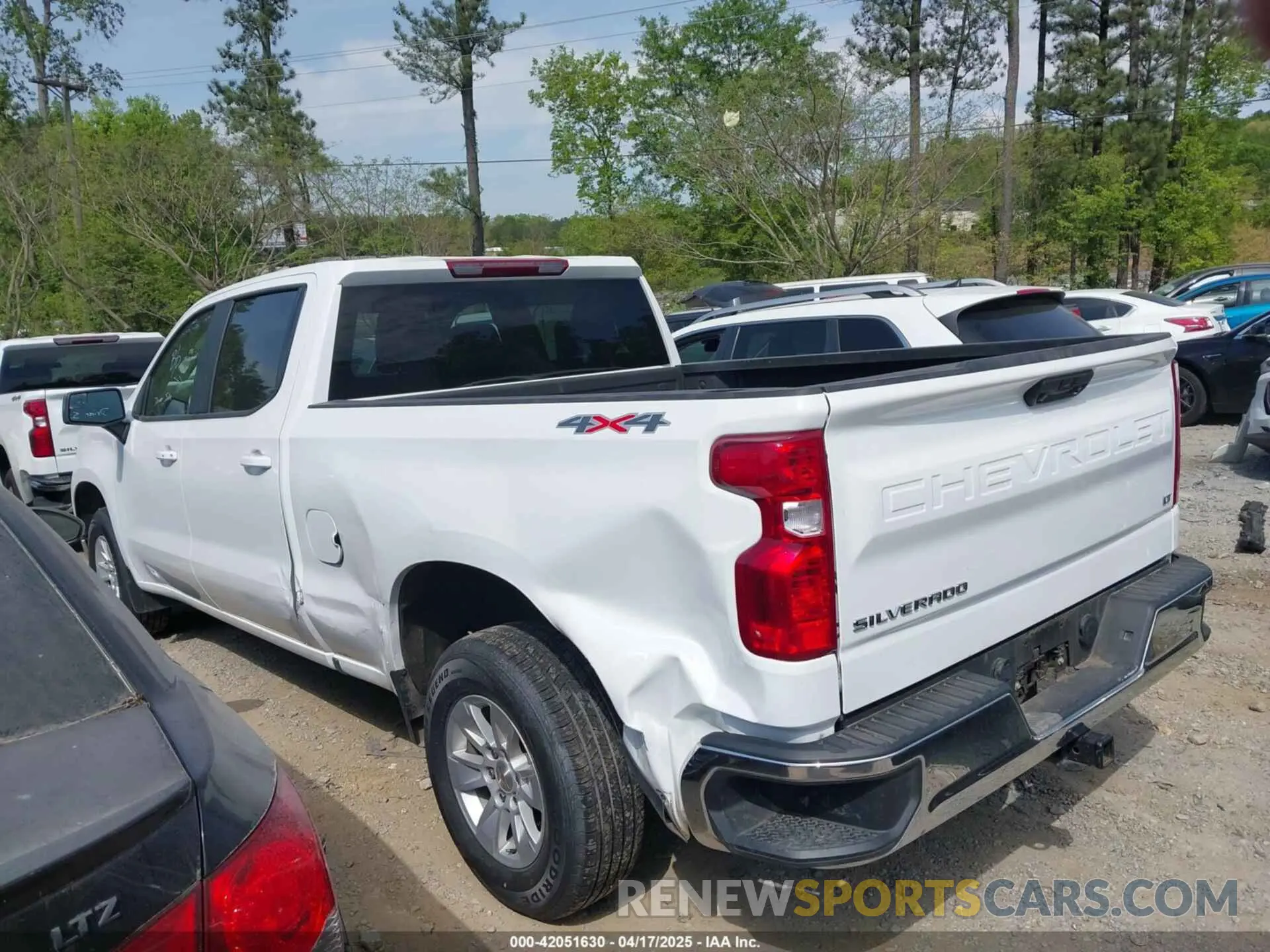 14 fotografías del automóvil dañado 1GCUDDED4PZ323367 CHEVROLET SILVERADO 1500 2023