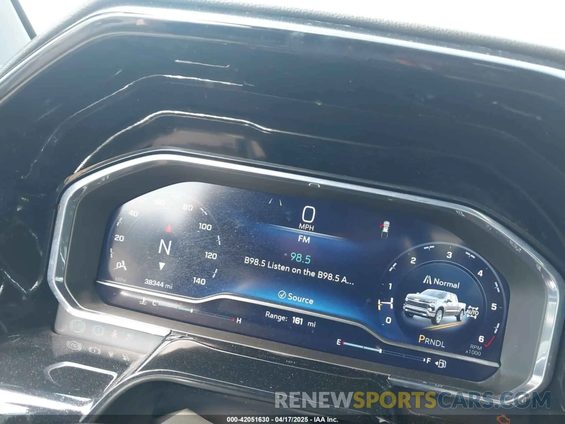 7 fotografías del automóvil dañado 1GCUDDED4PZ323367 CHEVROLET SILVERADO 1500 2023