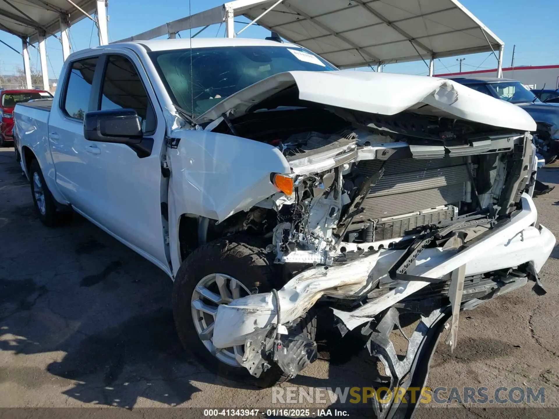 1 fotografías del automóvil dañado 1GCUDEE89PZ134335 CHEVROLET SILVERADO 1500 2023