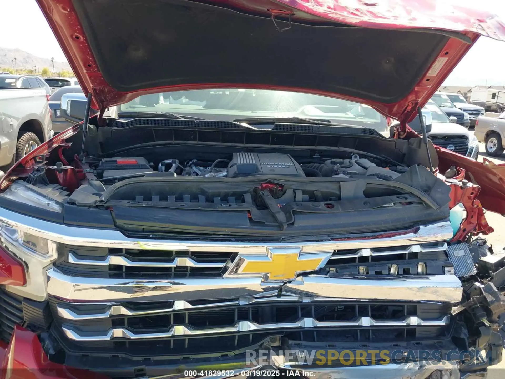 10 fotografías del automóvil dañado 1GCUDGE85PZ190638 CHEVROLET SILVERADO 1500 2023