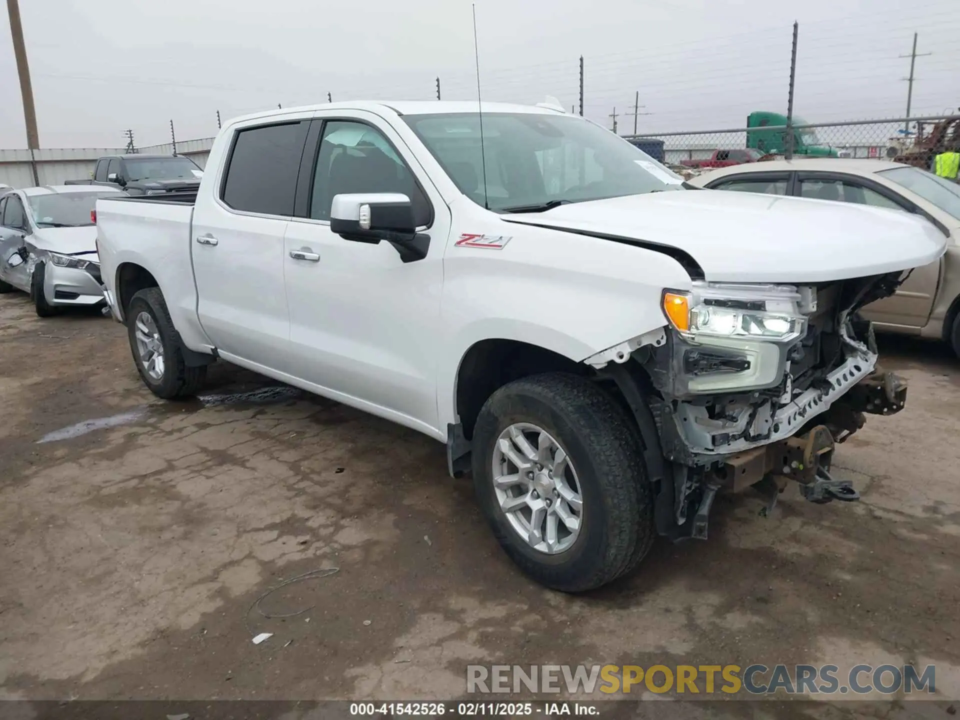 1 fotografías del automóvil dañado 1GCUDGED8PZ111413 CHEVROLET SILVERADO 1500 2023