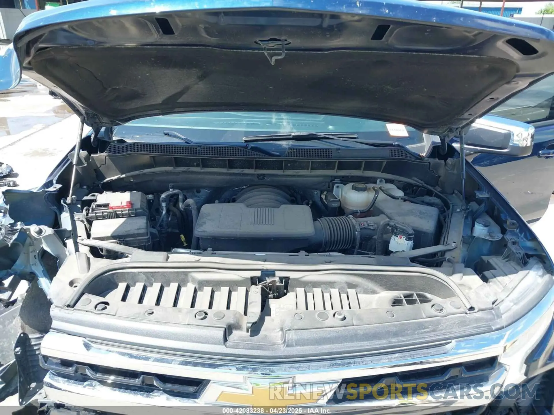 10 fotografías del automóvil dañado 2GCPACED3P1125744 CHEVROLET SILVERADO 1500 2023
