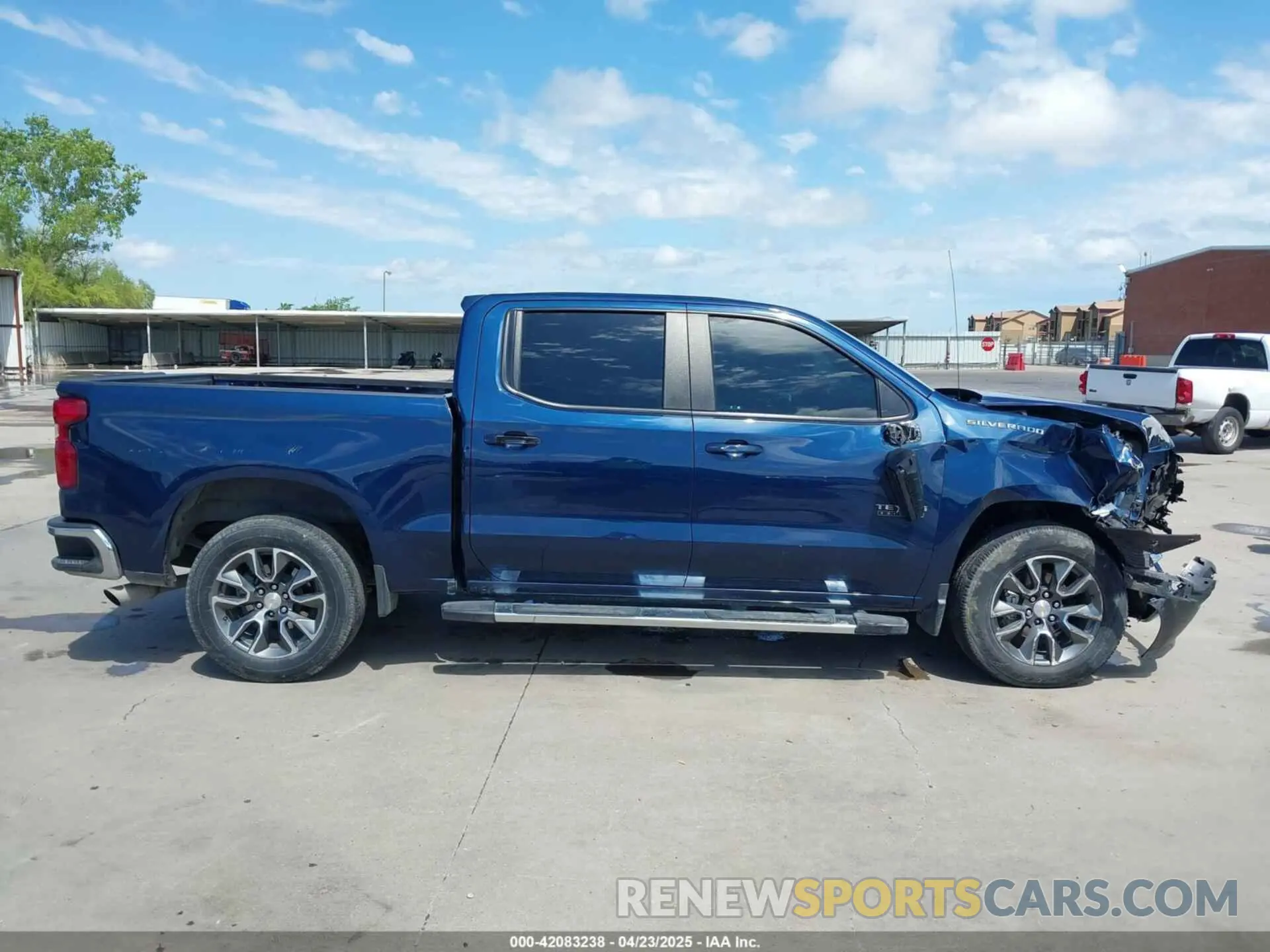 14 fotografías del automóvil dañado 2GCPACED3P1125744 CHEVROLET SILVERADO 1500 2023