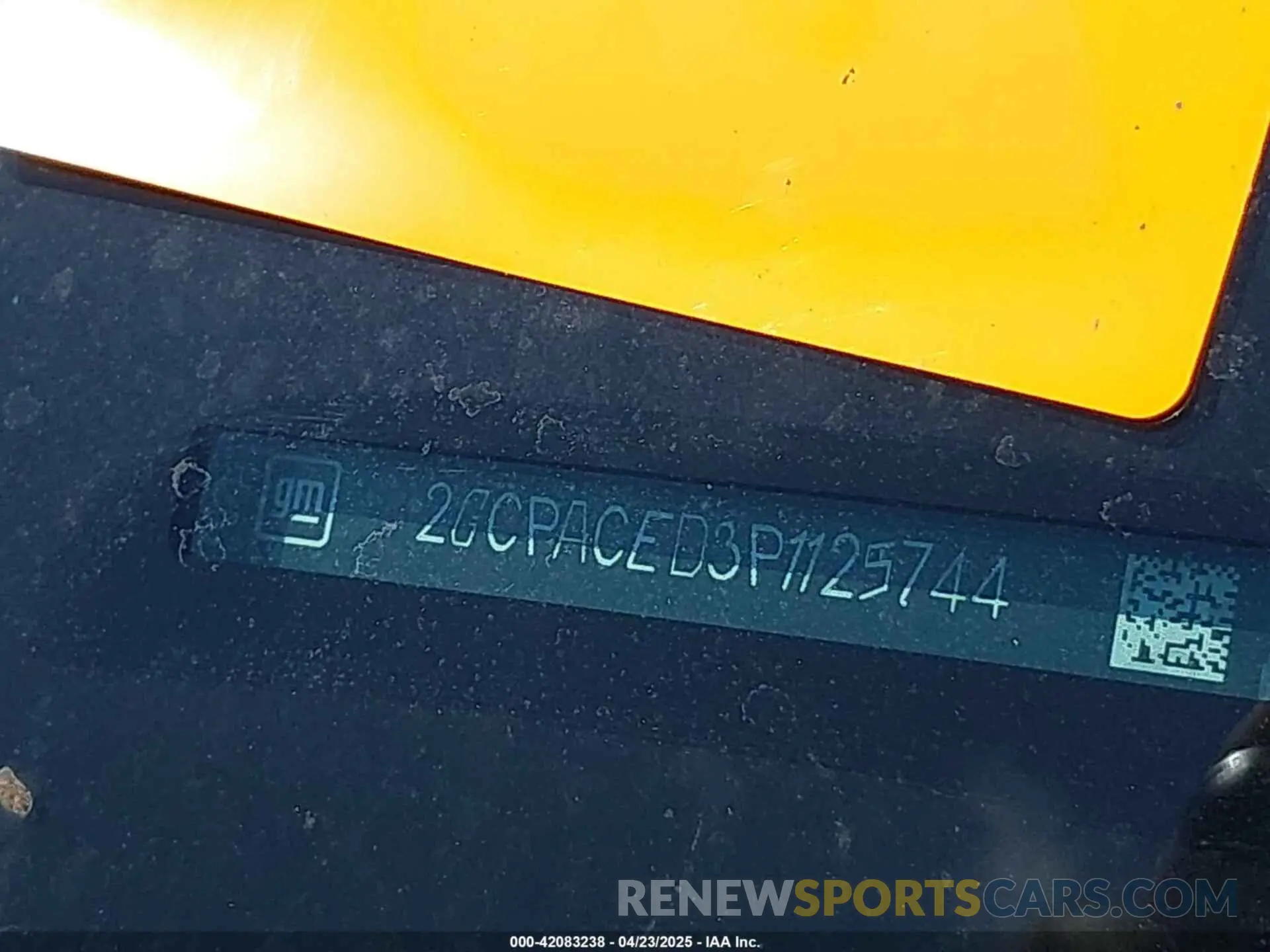 18 fotografías del automóvil dañado 2GCPACED3P1125744 CHEVROLET SILVERADO 1500 2023