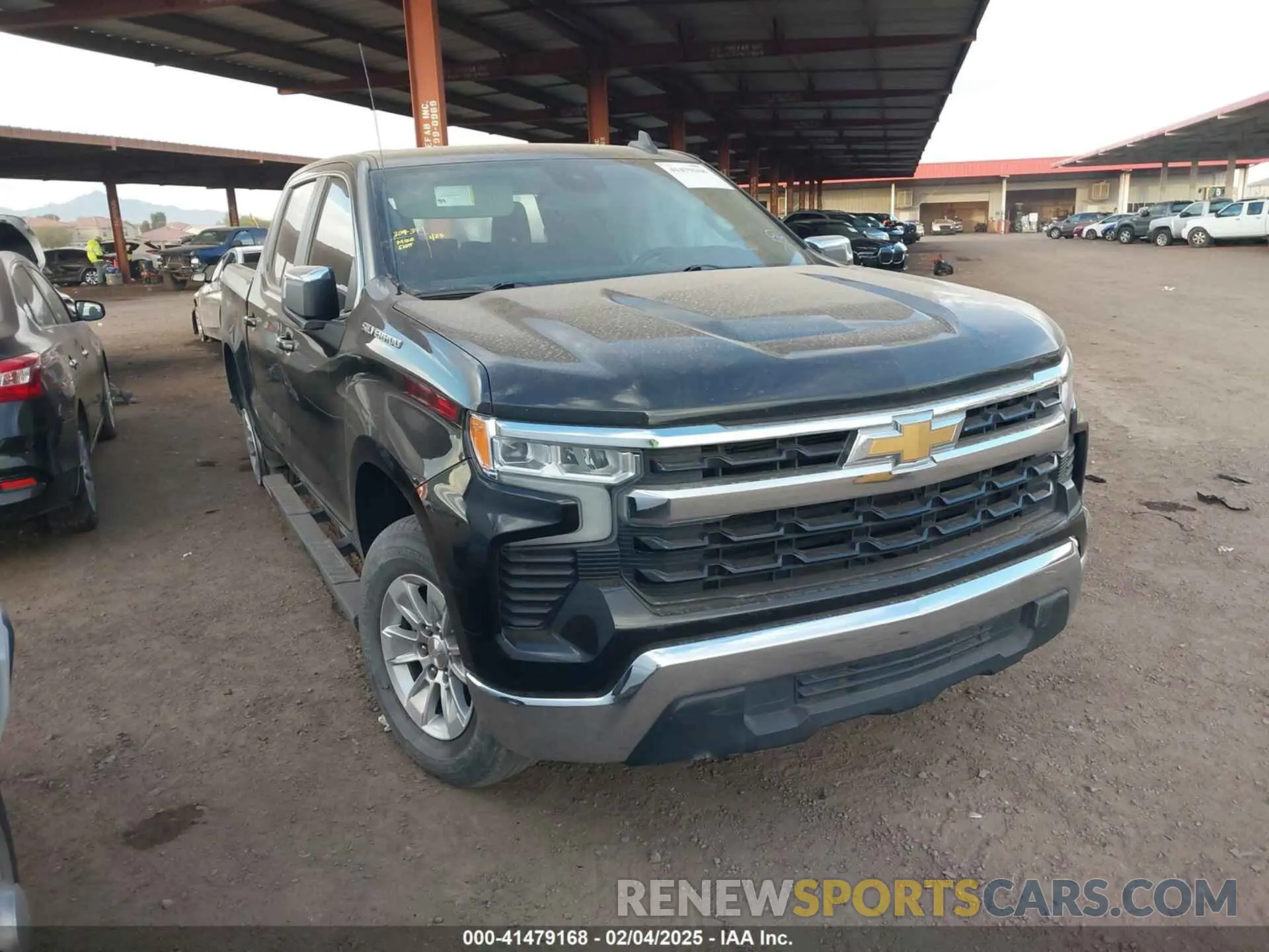 1 fotografías del automóvil dañado 2GCPACED6P1115306 CHEVROLET SILVERADO 1500 2023