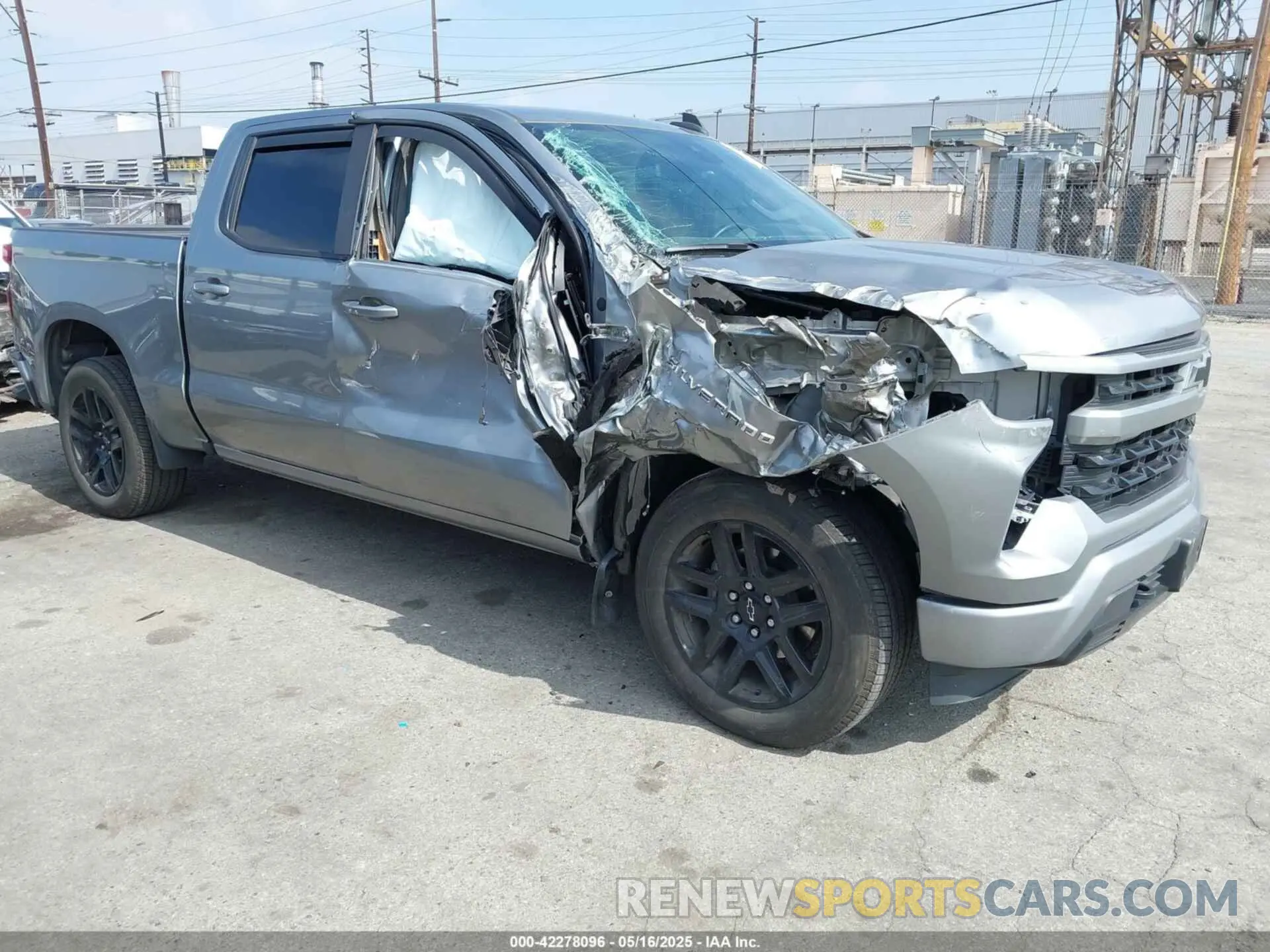 1 fotografías del automóvil dañado 2GCPADED9P1150363 CHEVROLET SILVERADO 1500 2023