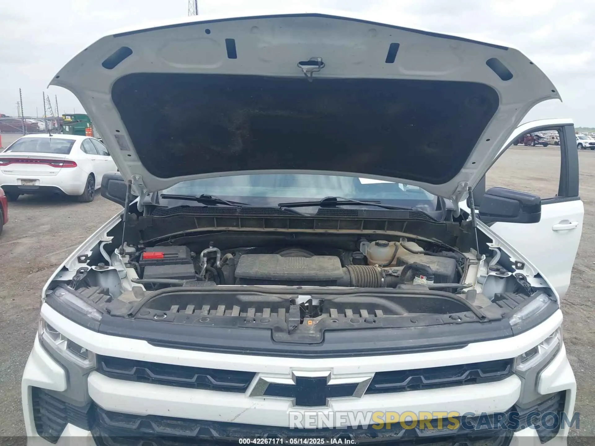 10 fotografías del automóvil dañado 2GCUDEED0P1142975 CHEVROLET SILVERADO 1500 2023