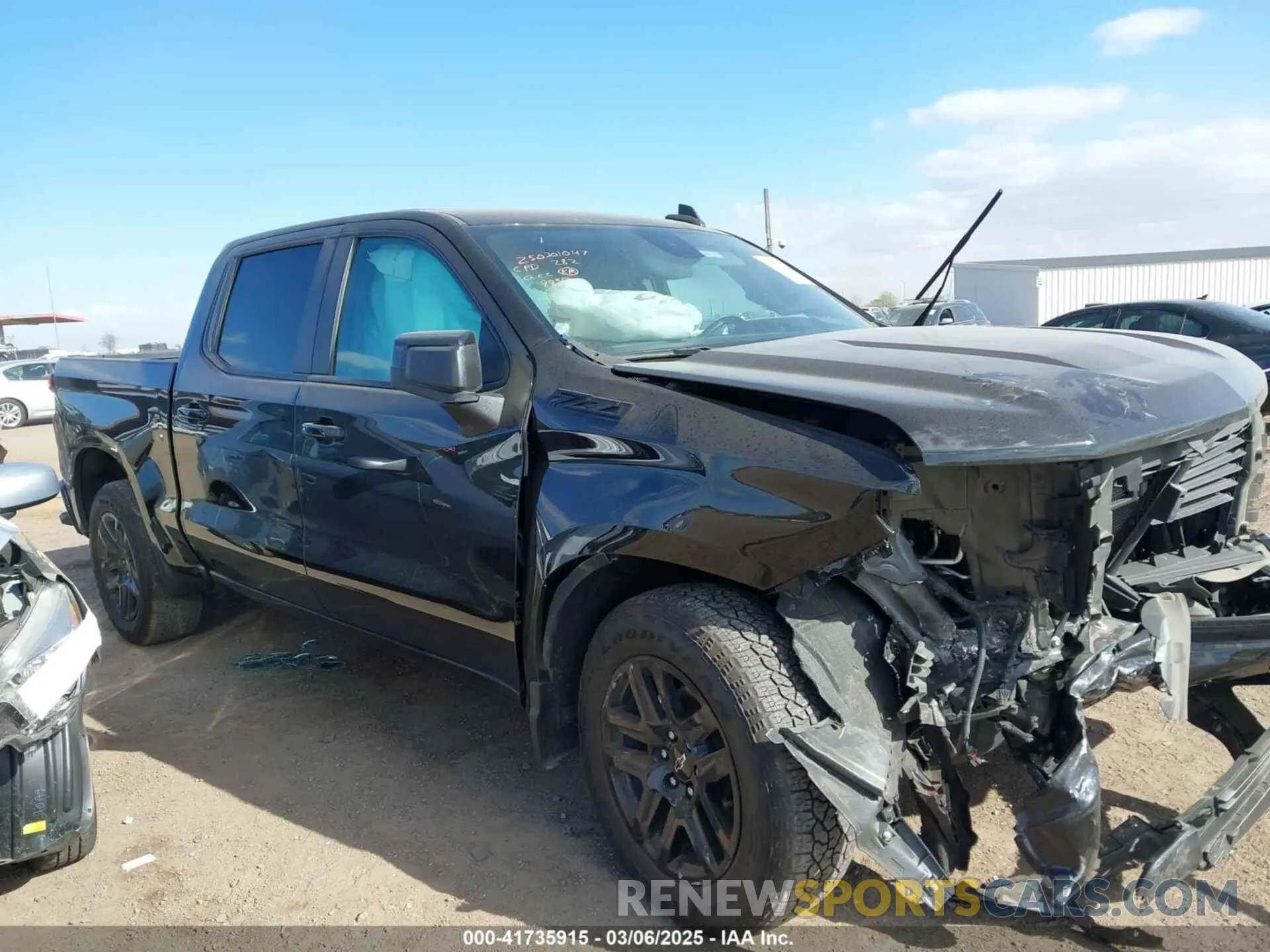 13 fotografías del automóvil dañado 2GCUDEED9P1139850 CHEVROLET SILVERADO 1500 2023