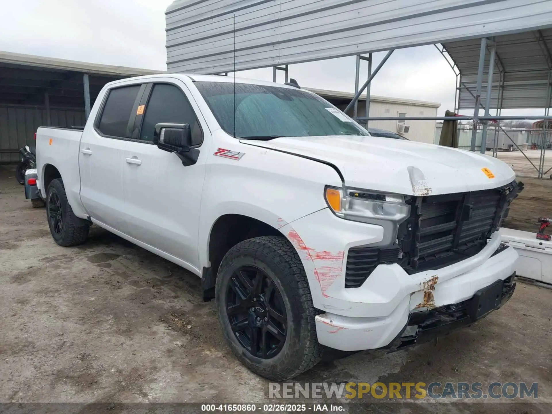 1 fotografías del automóvil dañado 2GCUDEEDXP1128436 CHEVROLET SILVERADO 1500 2023