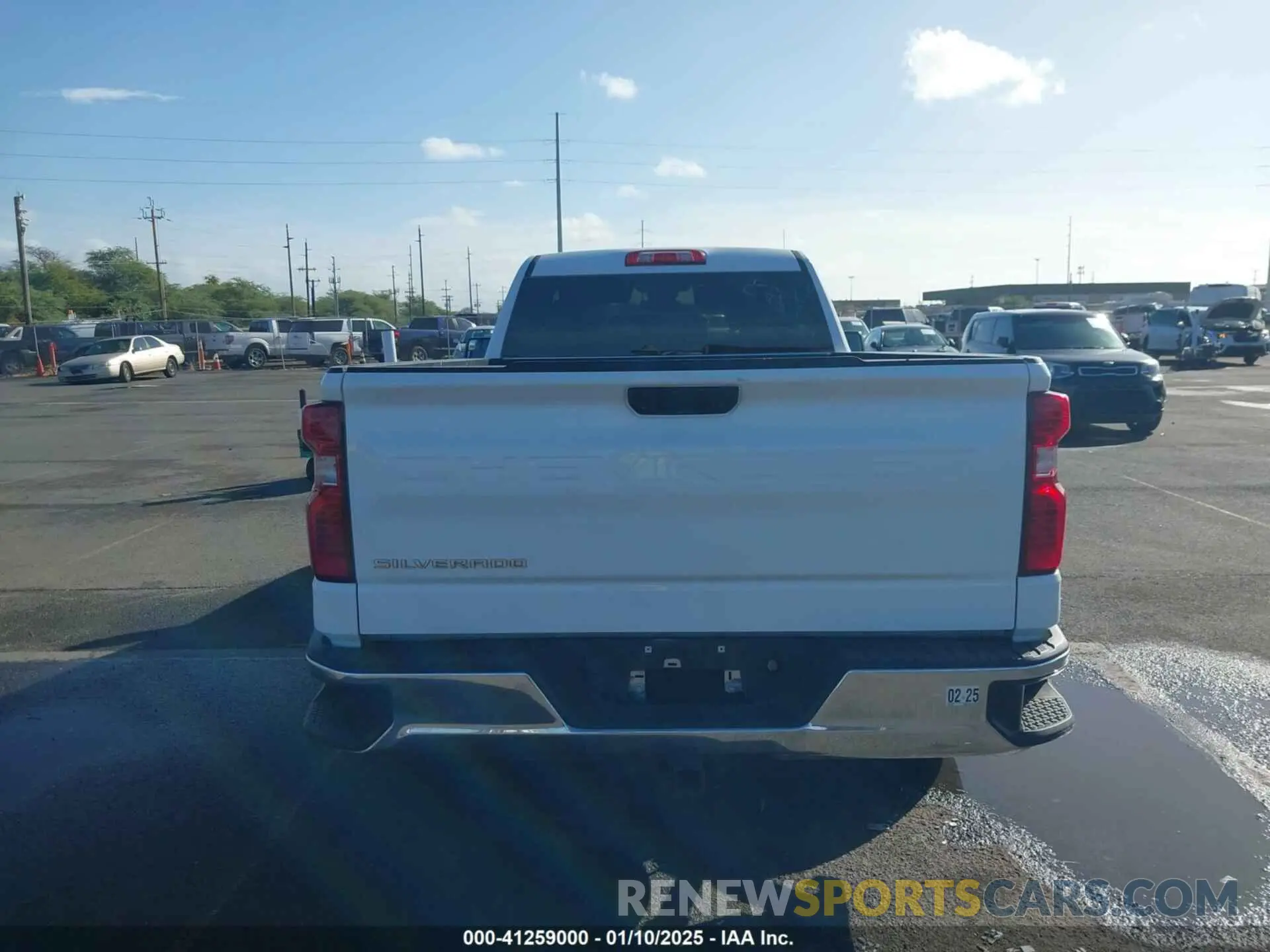 16 fotografías del automóvil dañado 3GCNAAED1PG173763 CHEVROLET SILVERADO 1500 2023