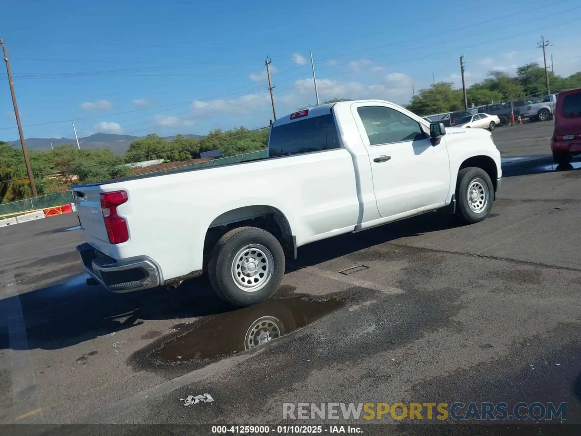 4 fotografías del automóvil dañado 3GCNAAED1PG173763 CHEVROLET SILVERADO 1500 2023