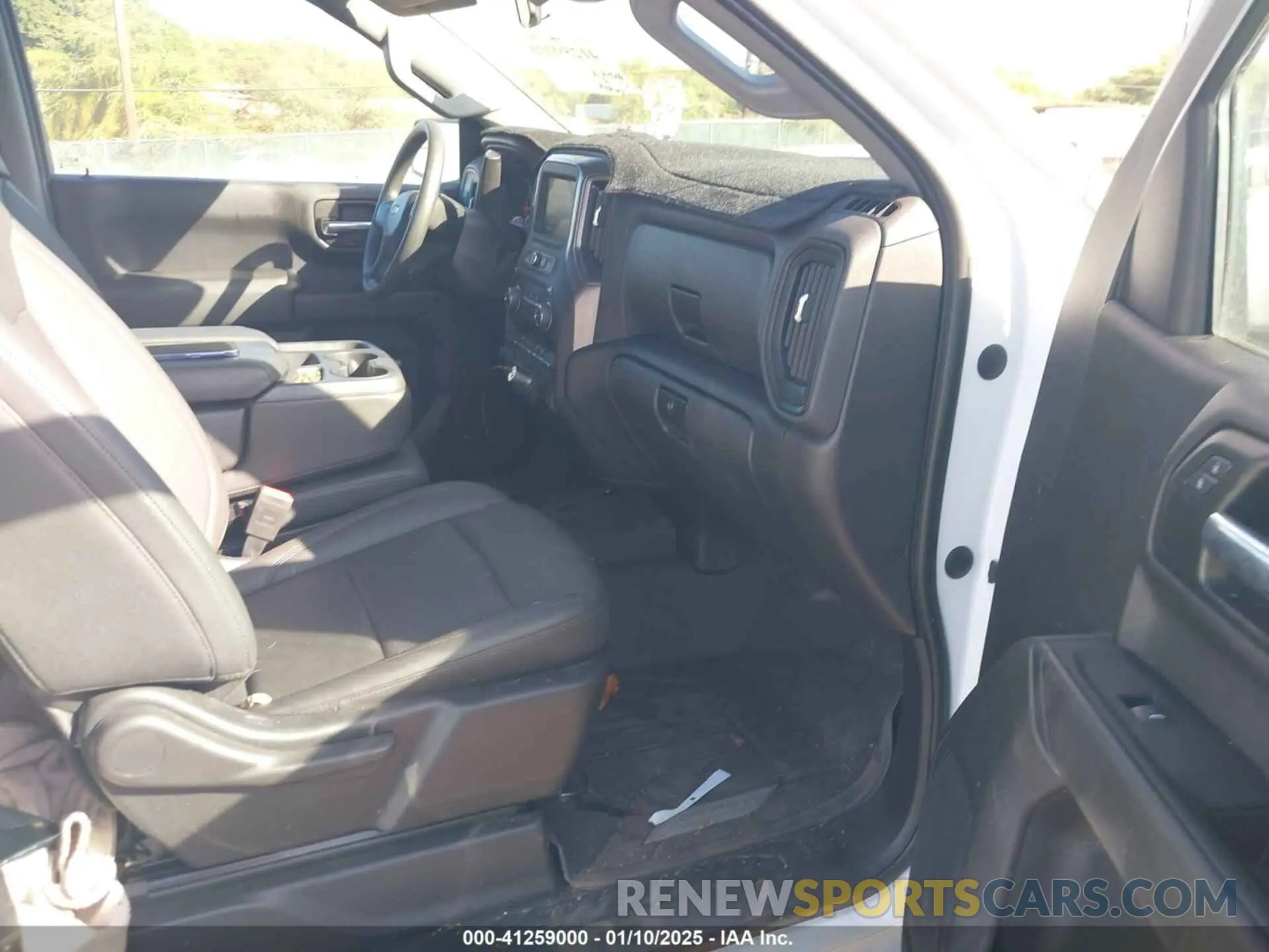 5 fotografías del automóvil dañado 3GCNAAED1PG173763 CHEVROLET SILVERADO 1500 2023