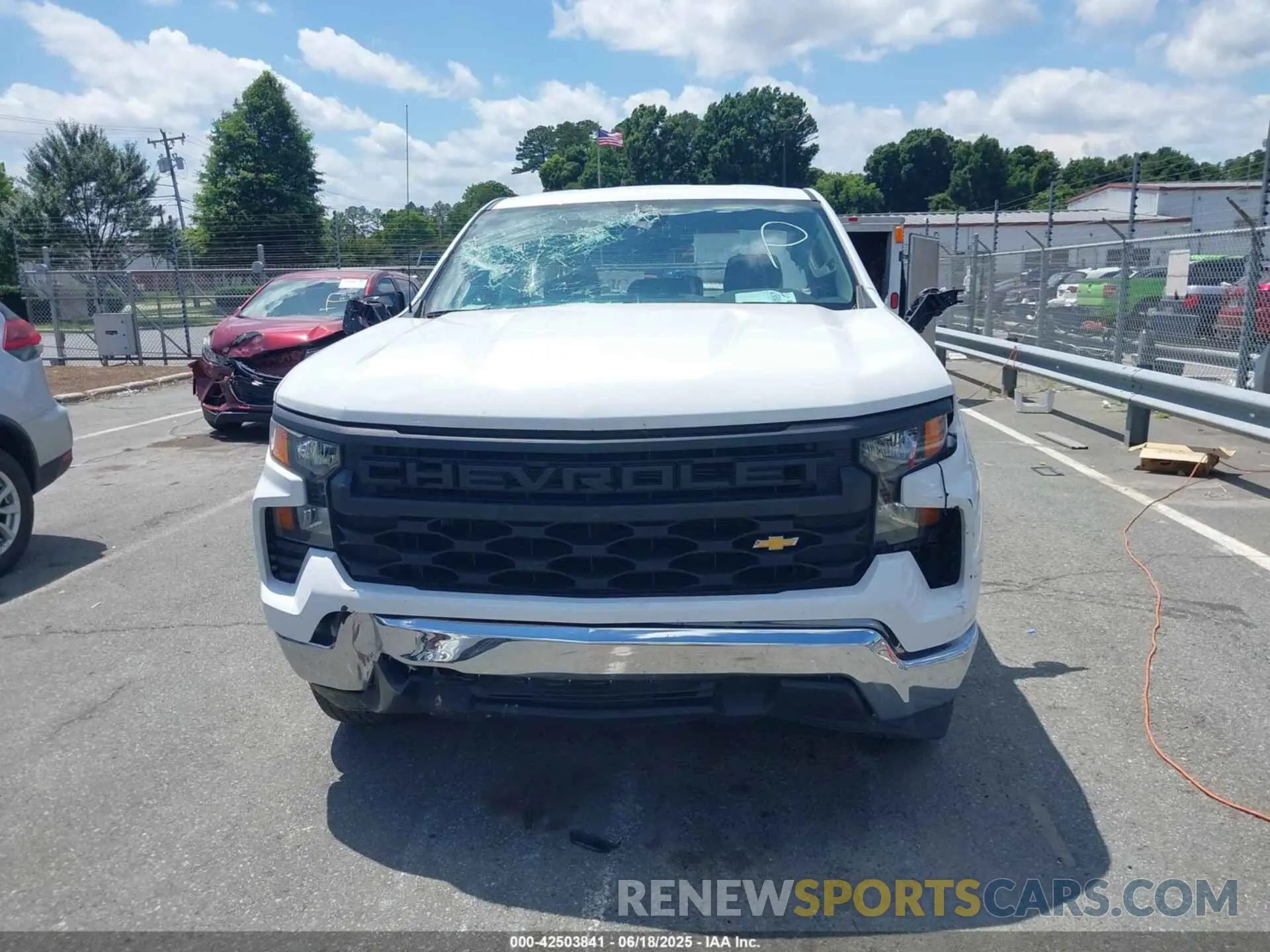 11 fotografías del automóvil dañado 3GCNAAED6PG172625 CHEVROLET SILVERADO 1500 2023