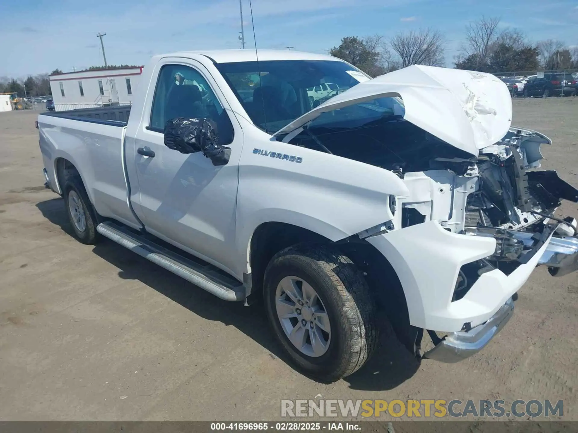 1 fotografías del automóvil dañado 3GCNAAED6PG306954 CHEVROLET SILVERADO 1500 2023