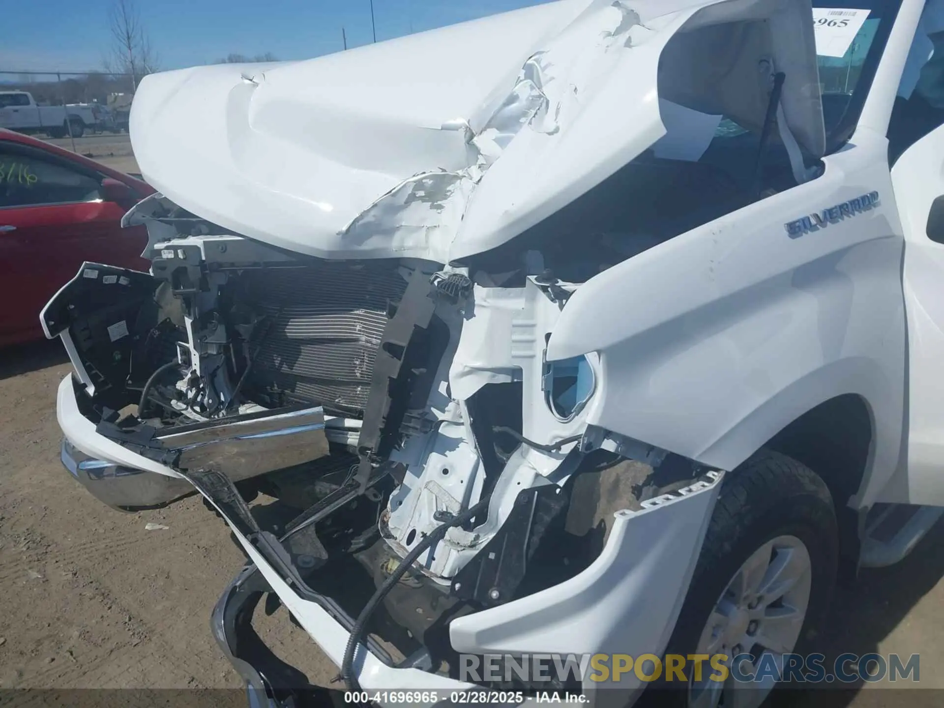 6 fotografías del automóvil dañado 3GCNAAED6PG306954 CHEVROLET SILVERADO 1500 2023
