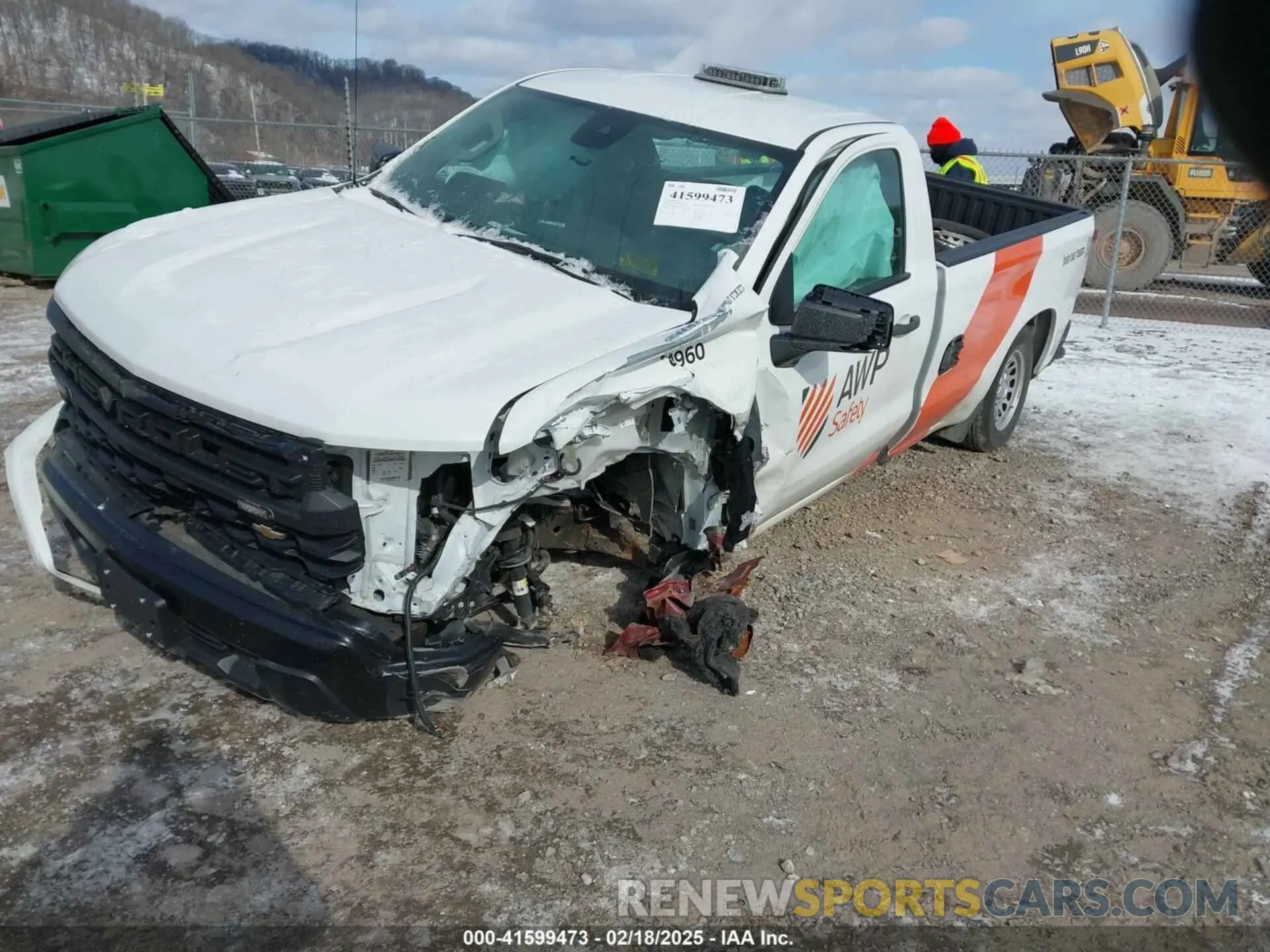 2 fotografías del automóvil dañado 3GCNAAEK4PG198381 CHEVROLET SILVERADO 1500 2023