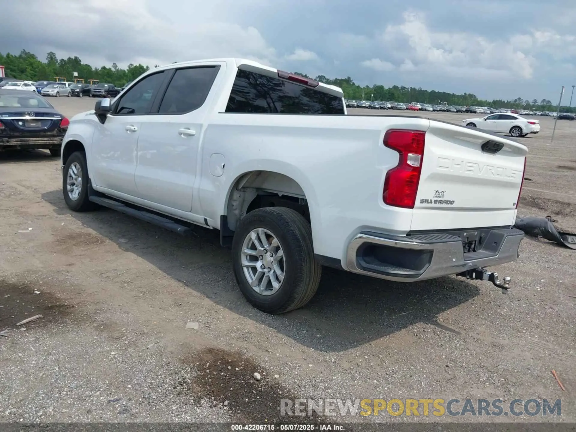 3 fotografías del automóvil dañado 3GCPACEK0PG170209 CHEVROLET SILVERADO 1500 2023