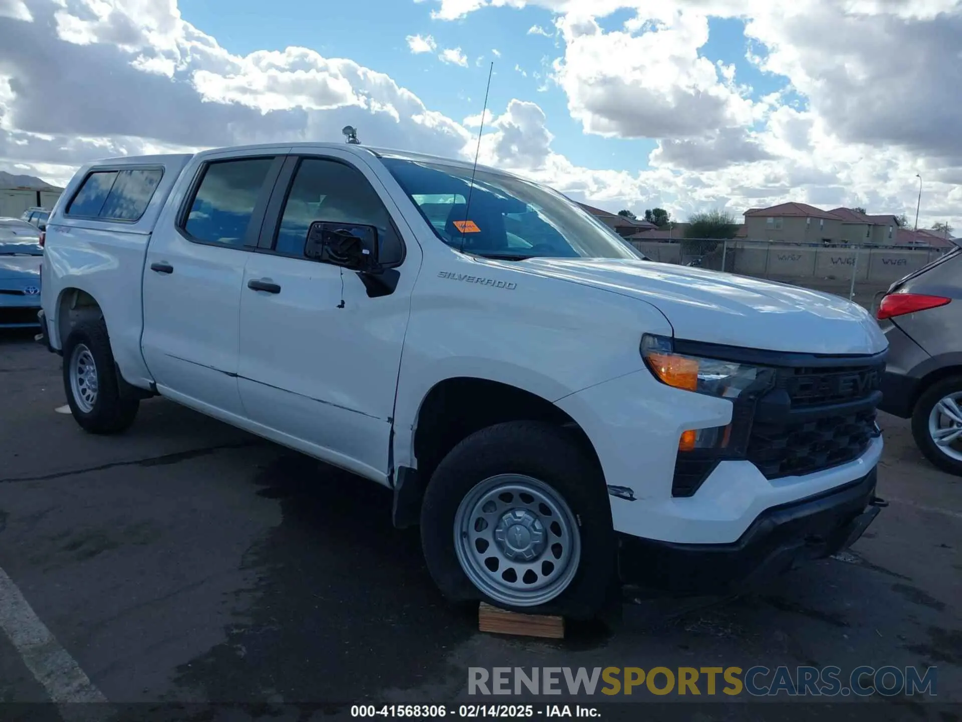 1 fotografías del automóvil dañado 3GCPDAEK7PG236167 CHEVROLET SILVERADO 1500 2023