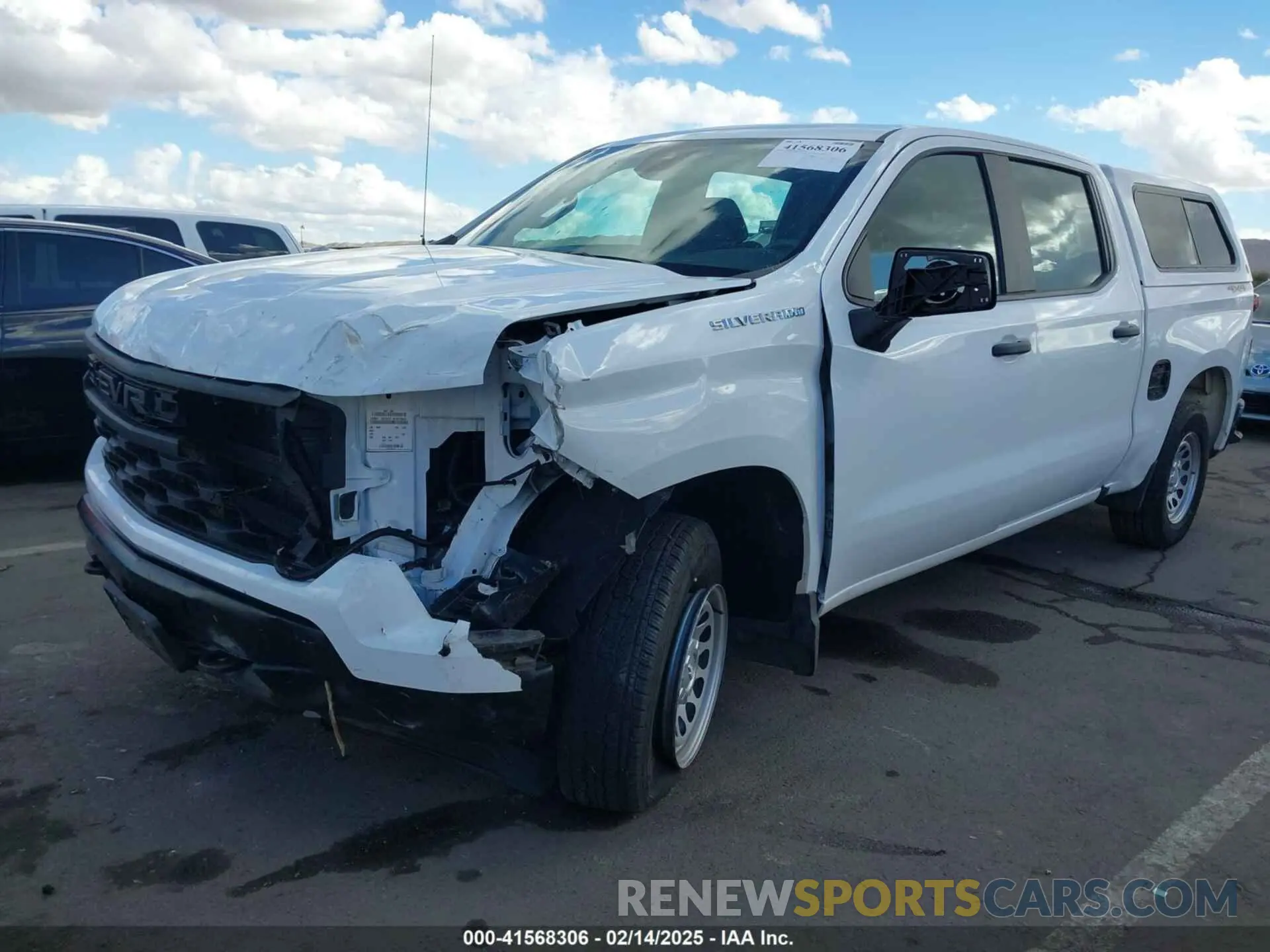 6 fotografías del automóvil dañado 3GCPDAEK7PG236167 CHEVROLET SILVERADO 1500 2023