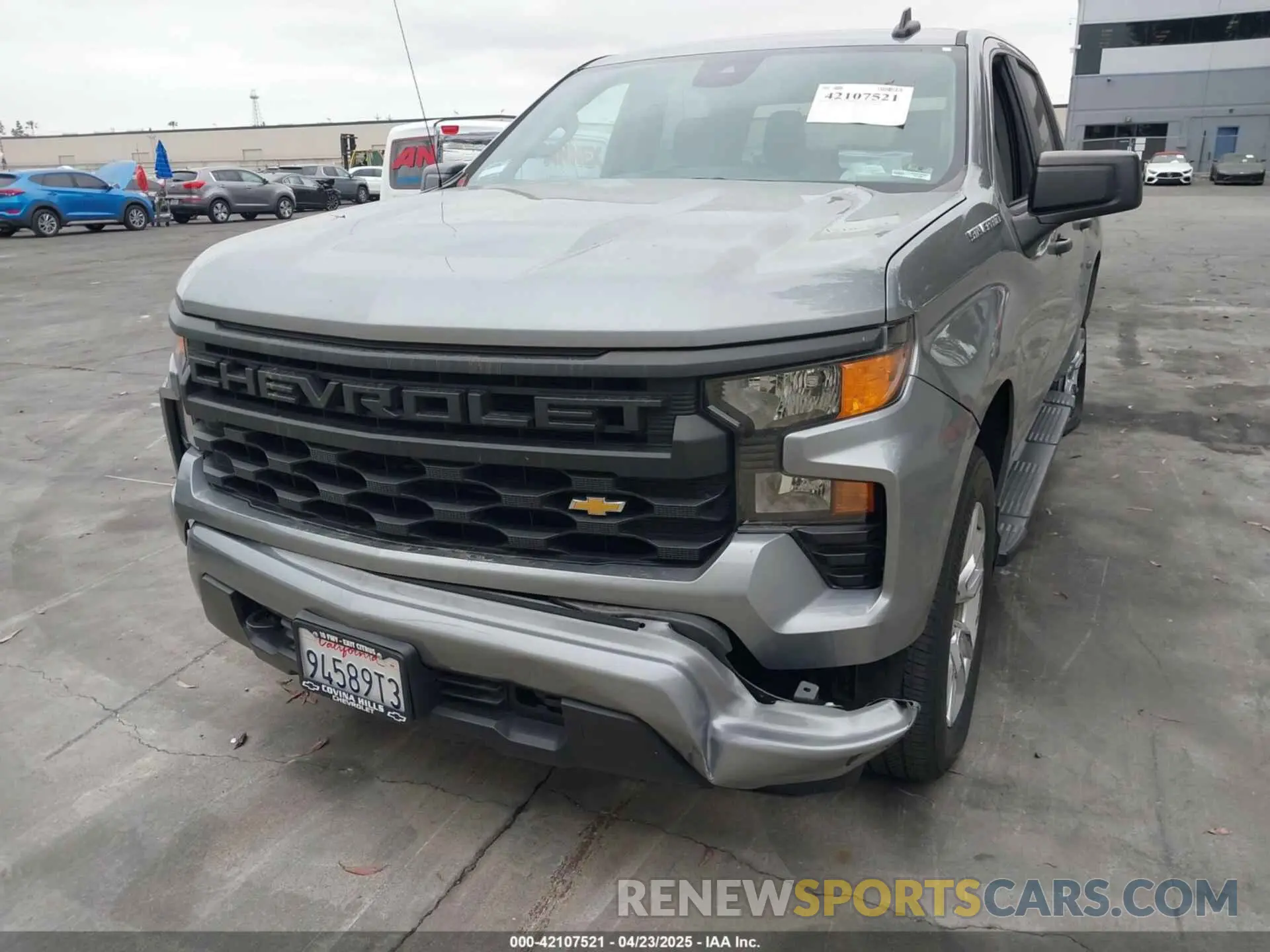 12 fotografías del automóvil dañado 3GCPDBEKXPG221524 CHEVROLET SILVERADO 1500 2023