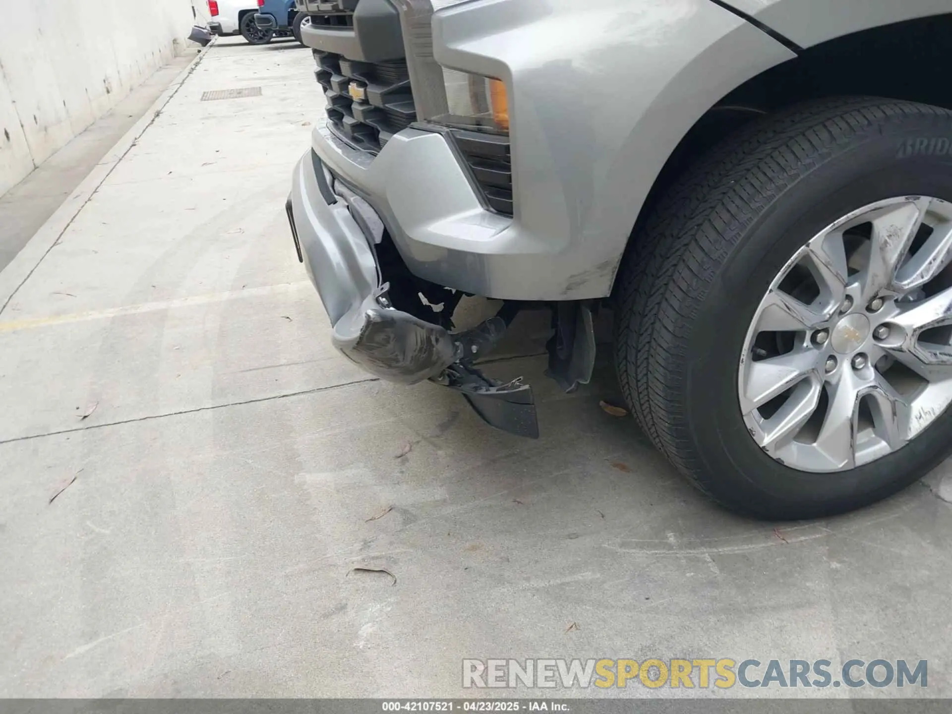 17 fotografías del automóvil dañado 3GCPDBEKXPG221524 CHEVROLET SILVERADO 1500 2023