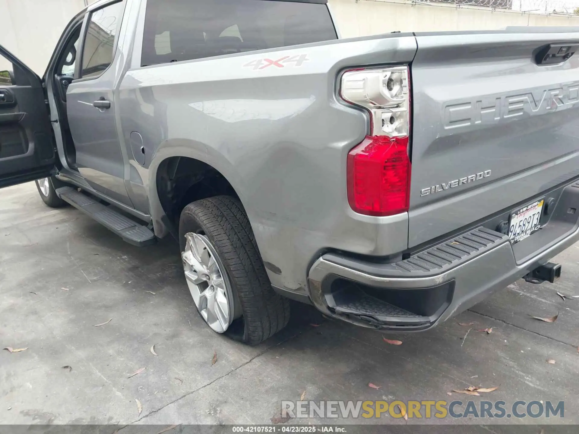 6 fotografías del automóvil dañado 3GCPDBEKXPG221524 CHEVROLET SILVERADO 1500 2023