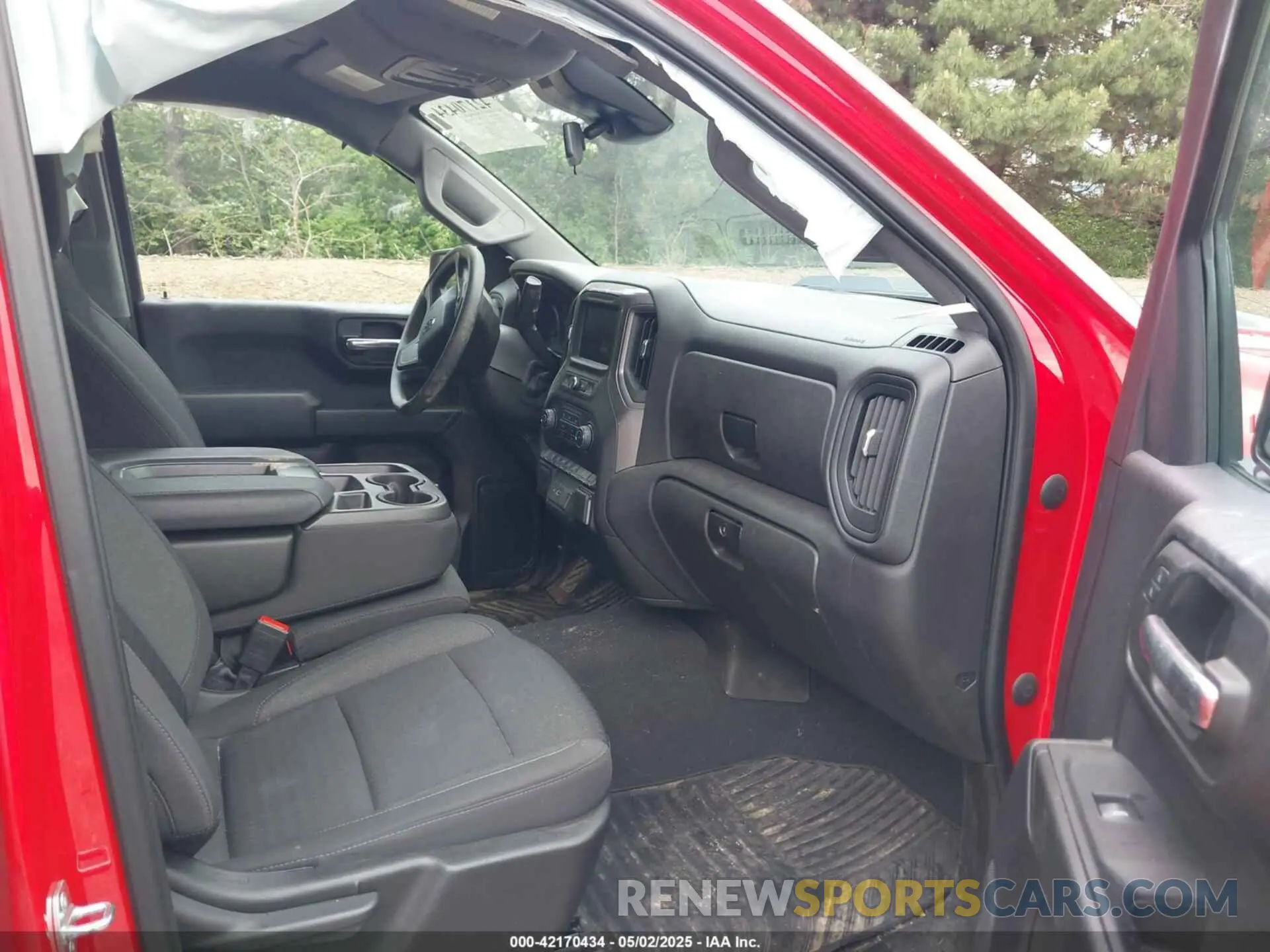 5 fotografías del automóvil dañado 3GCPDCEK3PG202089 CHEVROLET SILVERADO 1500 2023