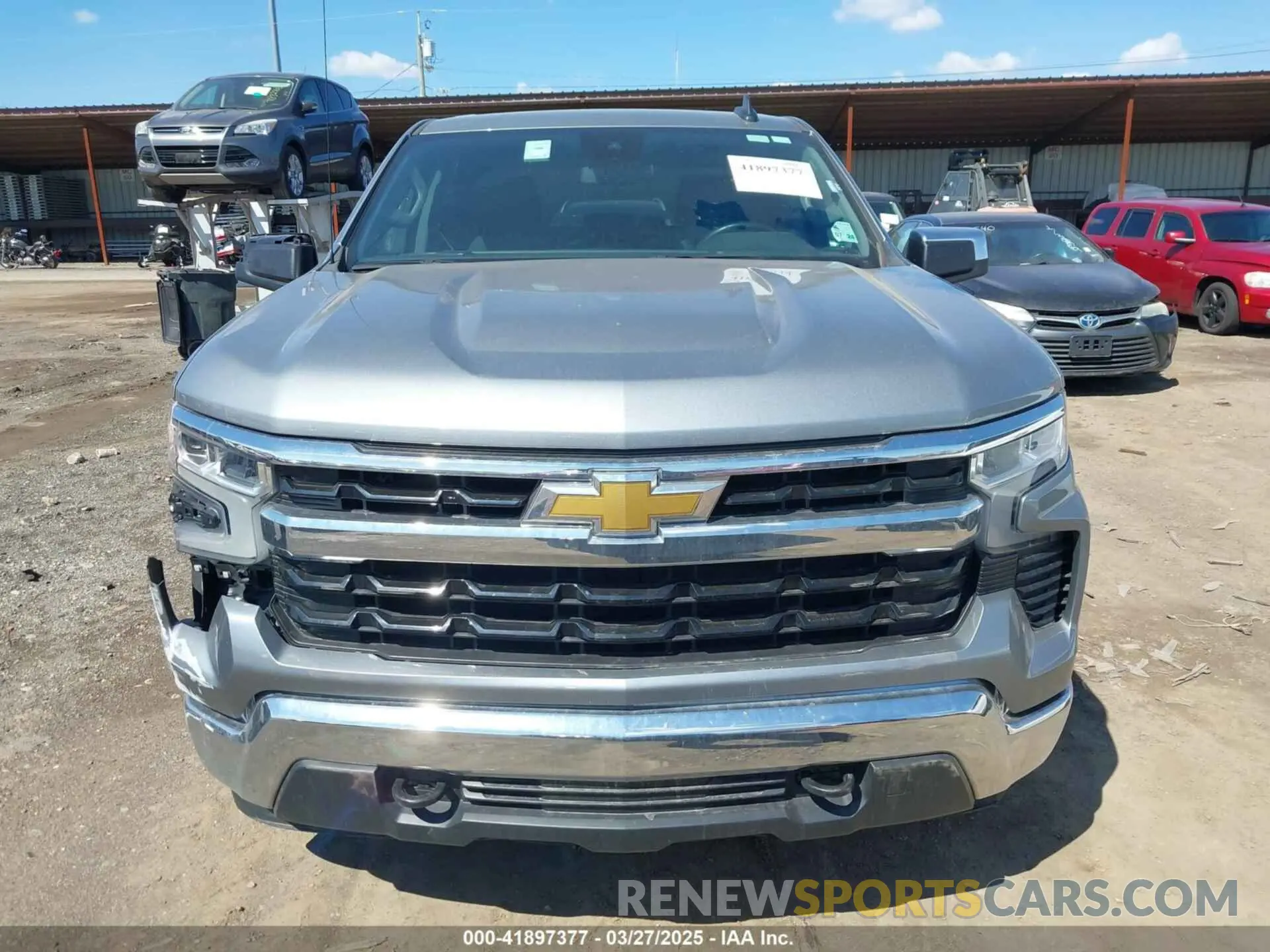 12 fotografías del automóvil dañado 3GCPDDEK8PG338384 CHEVROLET SILVERADO 1500 2023