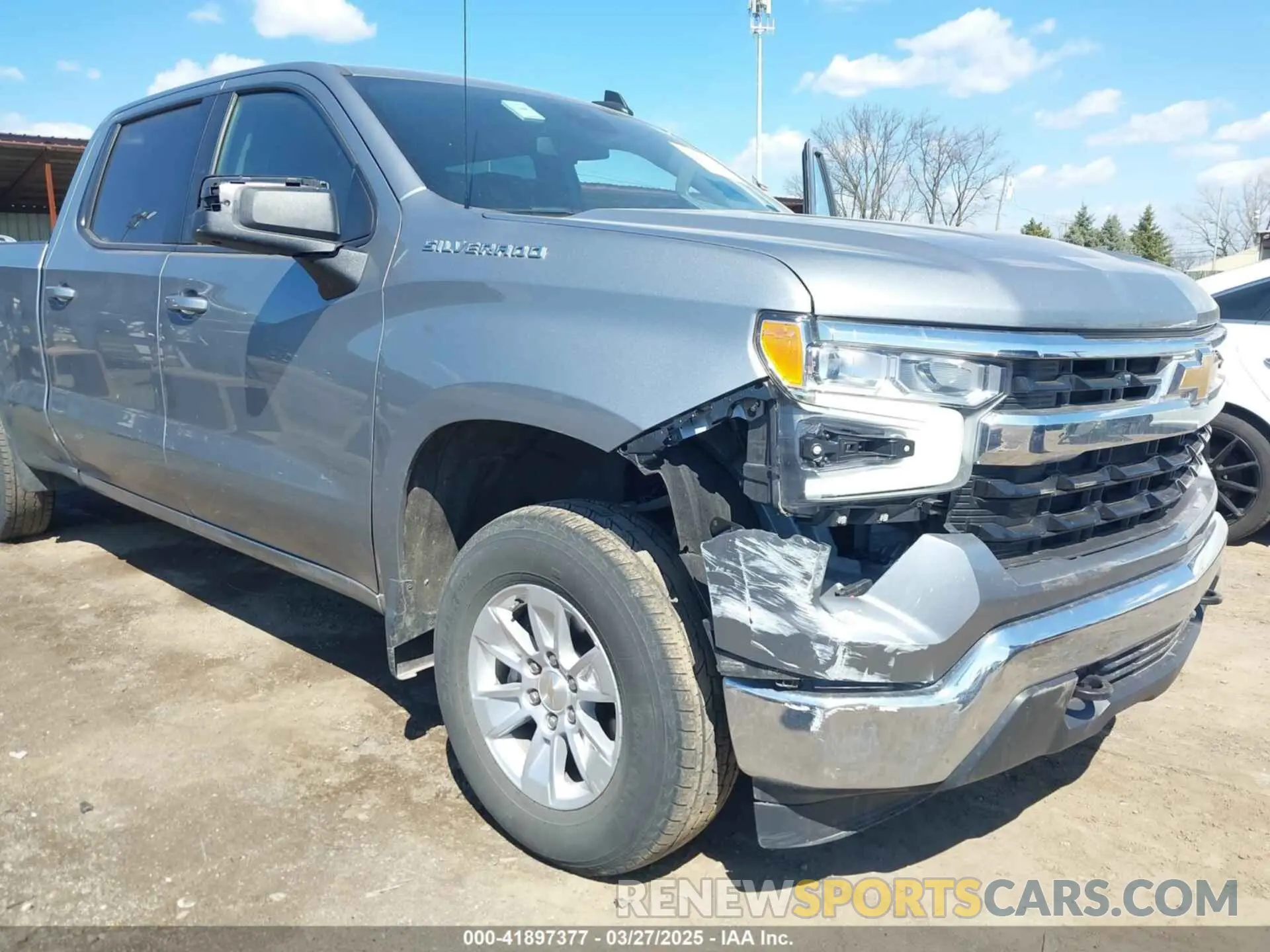 6 fotografías del automóvil dañado 3GCPDDEK8PG338384 CHEVROLET SILVERADO 1500 2023