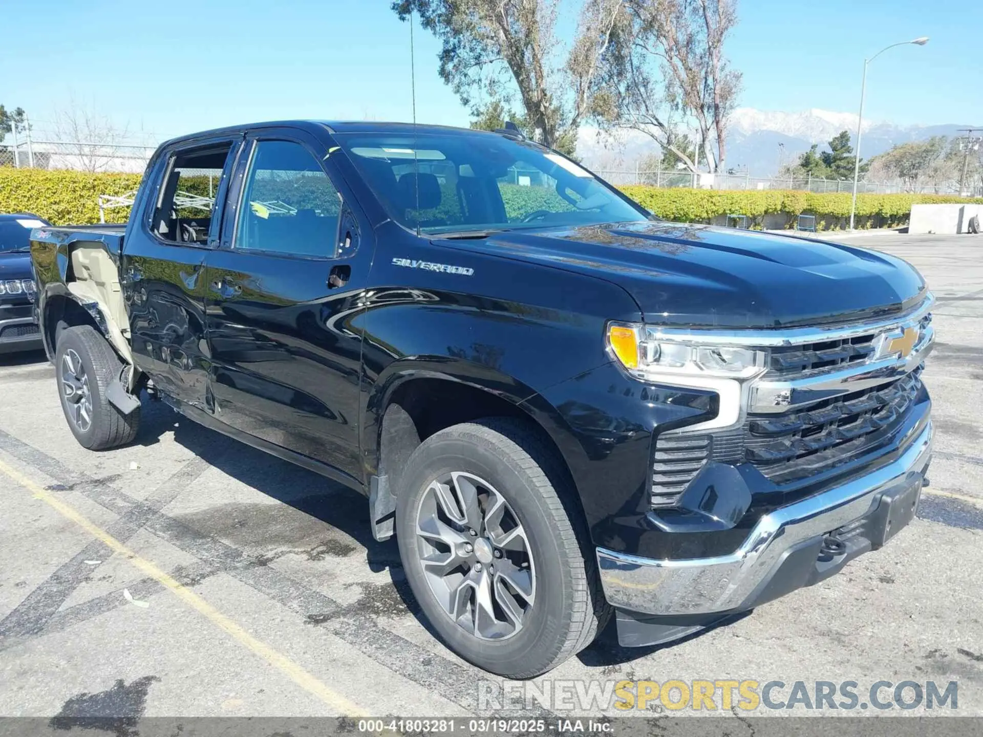 1 fotografías del automóvil dañado 3GCPDKEK3PG189306 CHEVROLET SILVERADO 1500 2023