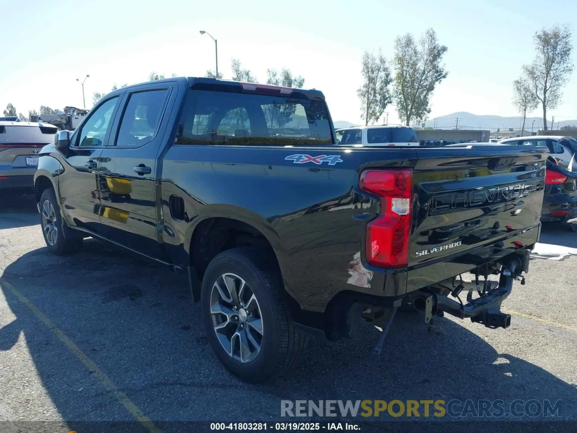 3 fotografías del automóvil dañado 3GCPDKEK3PG189306 CHEVROLET SILVERADO 1500 2023