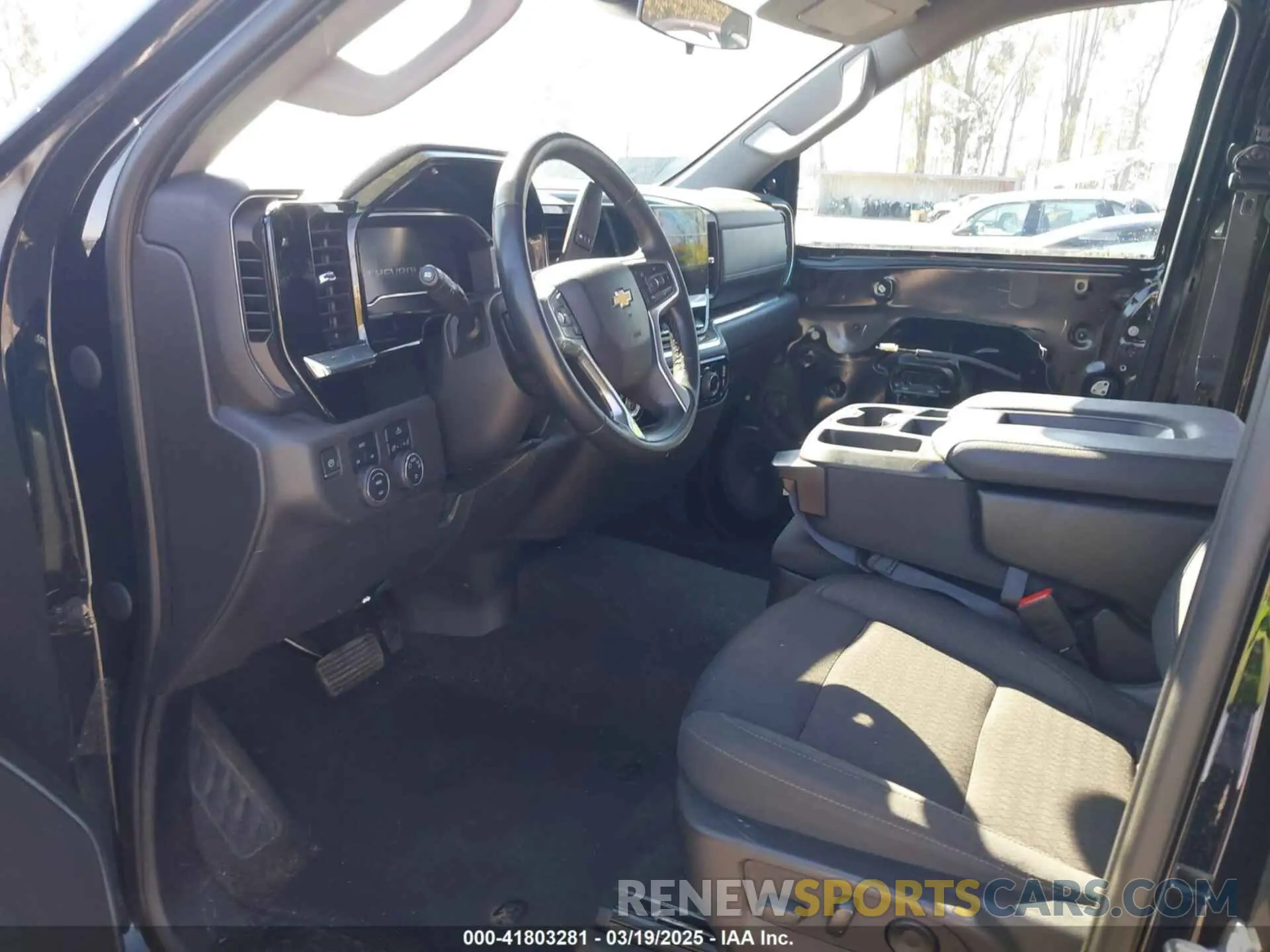5 fotografías del automóvil dañado 3GCPDKEK3PG189306 CHEVROLET SILVERADO 1500 2023