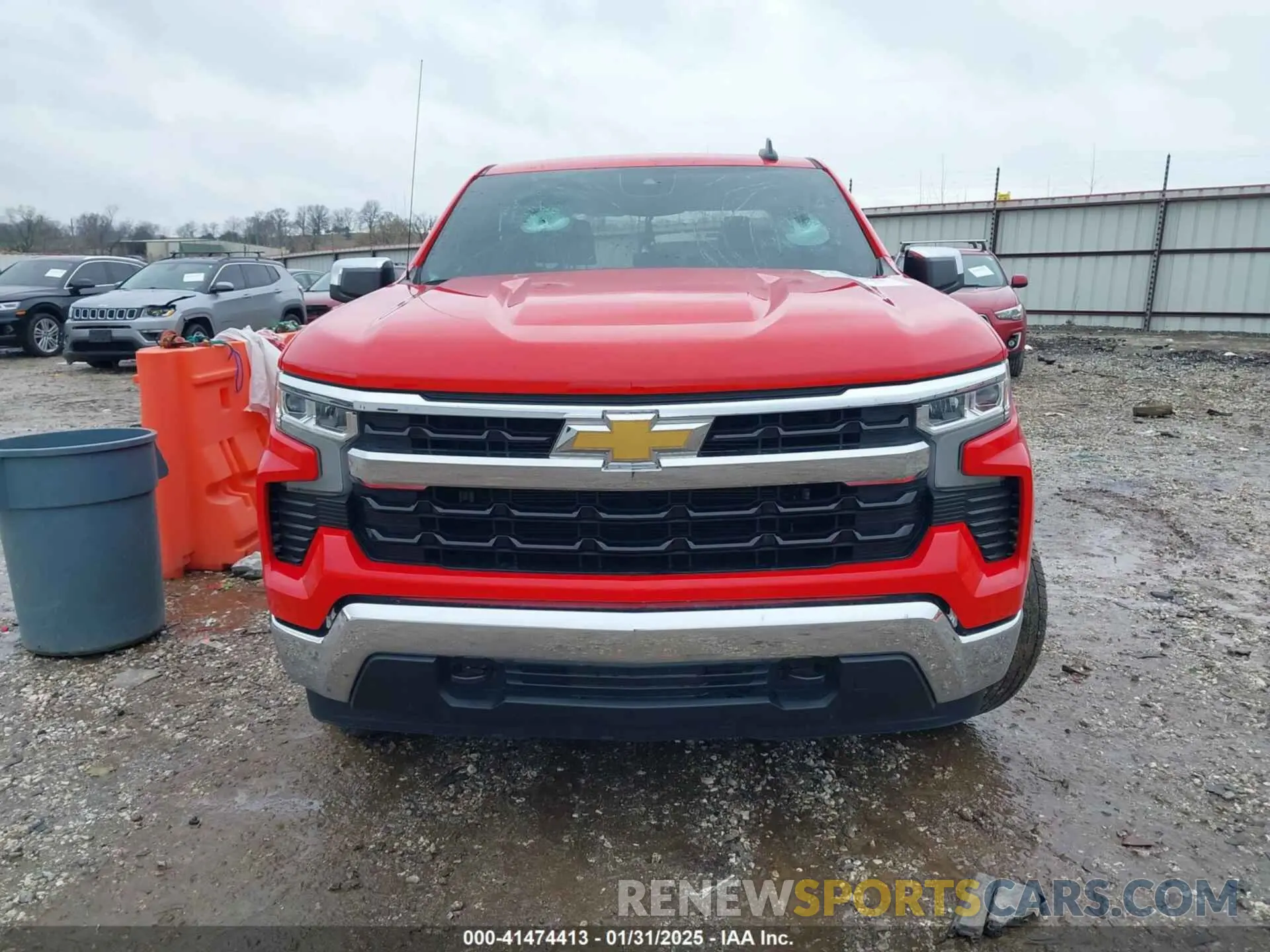 12 fotografías del automóvil dañado 3GCUDDED4PG258486 CHEVROLET SILVERADO 1500 2023