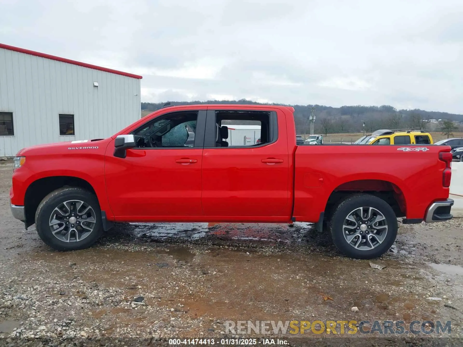 14 fotografías del automóvil dañado 3GCUDDED4PG258486 CHEVROLET SILVERADO 1500 2023