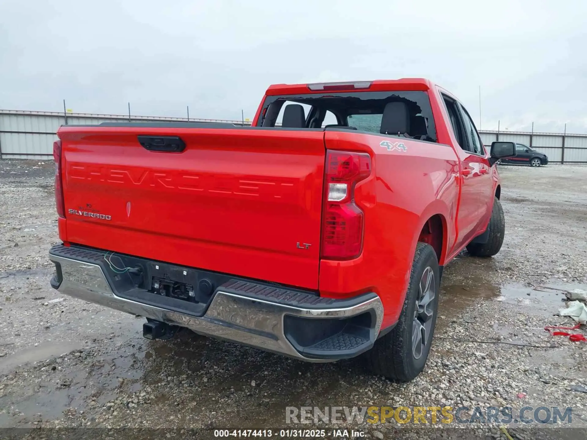 4 fotografías del automóvil dañado 3GCUDDED4PG258486 CHEVROLET SILVERADO 1500 2023
