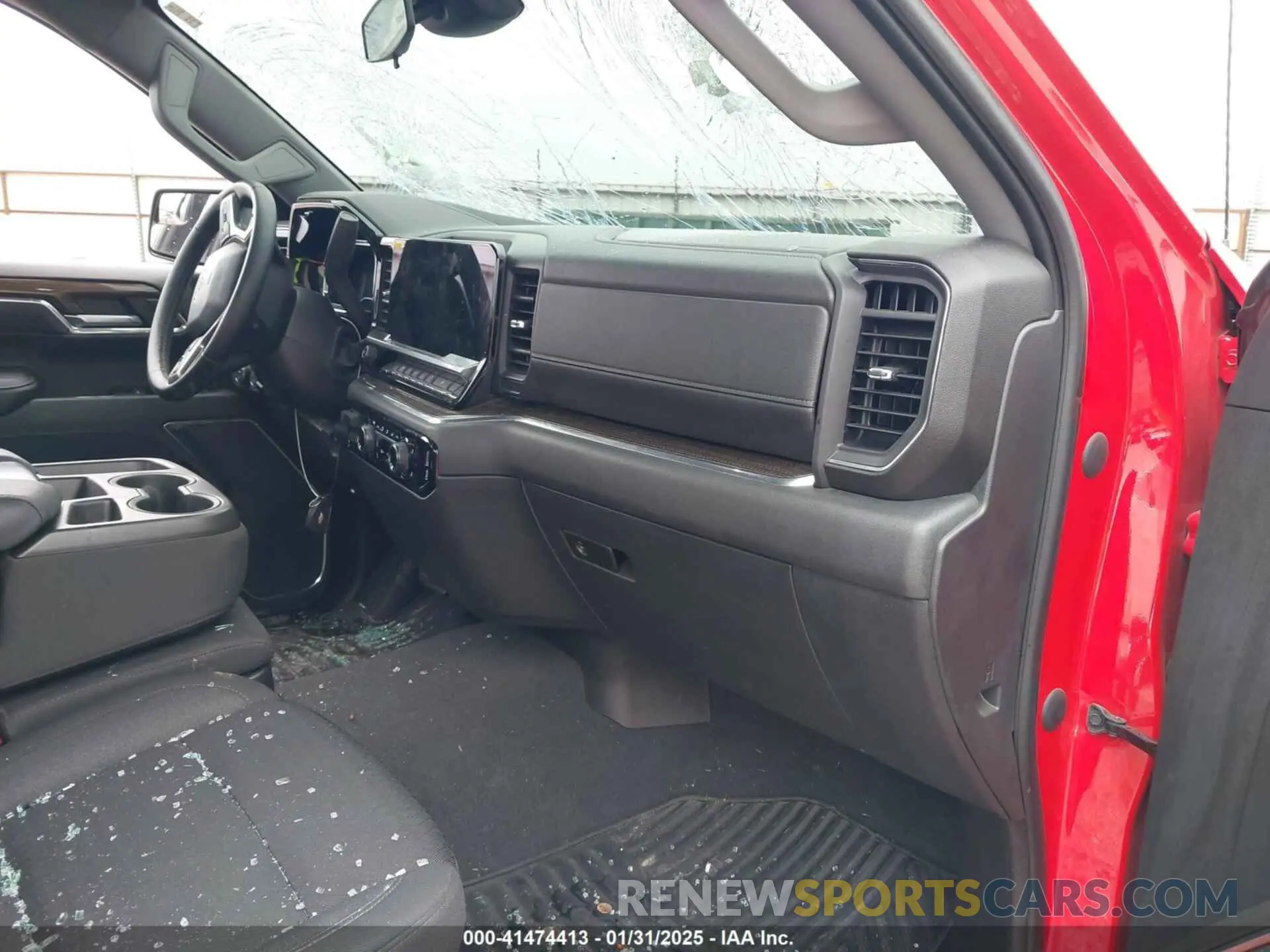 5 fotografías del automóvil dañado 3GCUDDED4PG258486 CHEVROLET SILVERADO 1500 2023