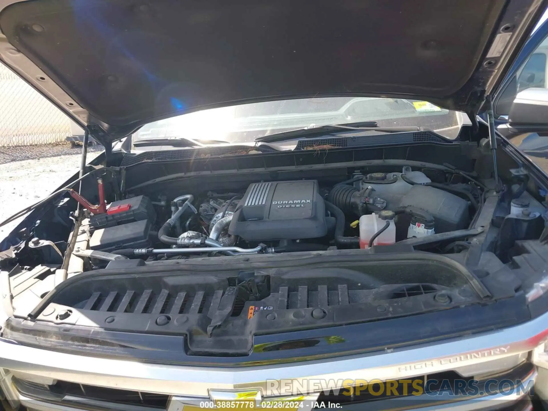 10 fotografías del automóvil dañado 3GCUDJE81PG112421 CHEVROLET SILVERADO 1500 2023