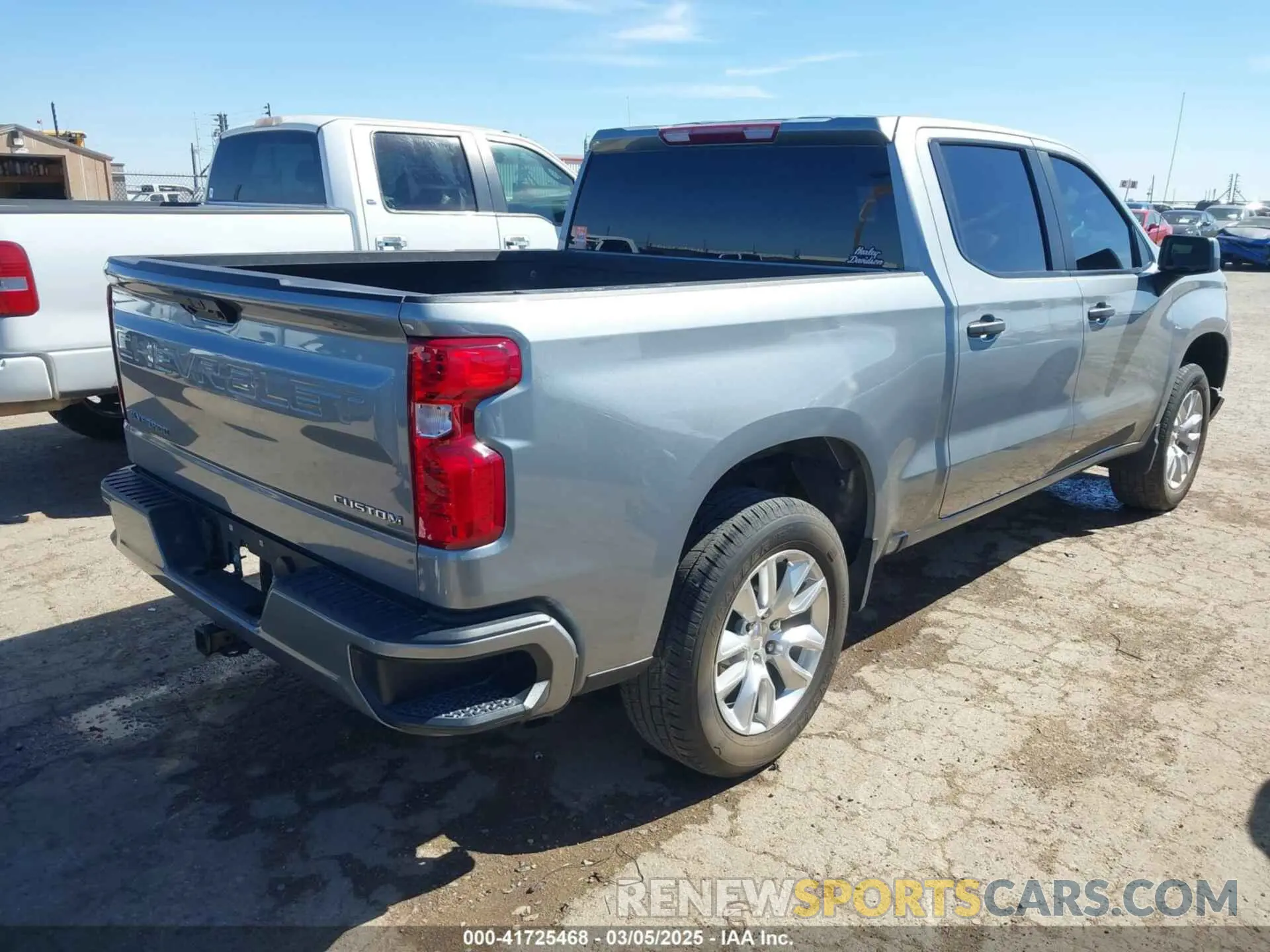 4 fotografías del automóvil dañado 1GCPABEK0RZ142259 CHEVROLET SILVERADO 1500 2024